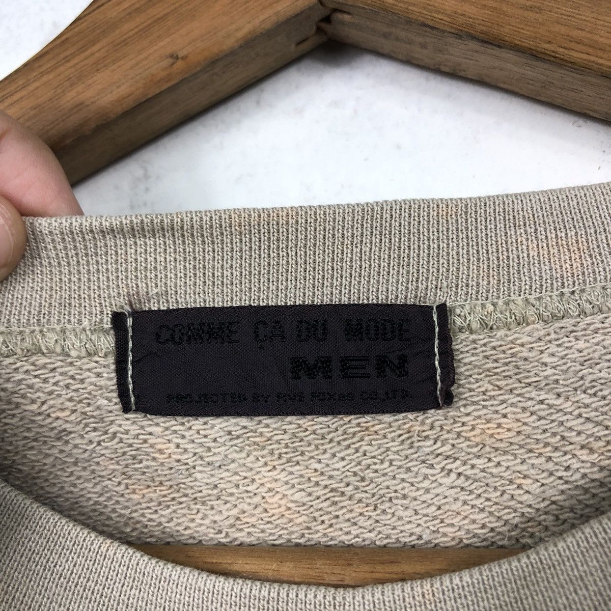 Japanese Brand × Vintage 📌Vtg Sweatshirt Comme Ca Du Mode Men Issey Miyake Size US M / EU 48-50 / 2 - 13 Thumbnail