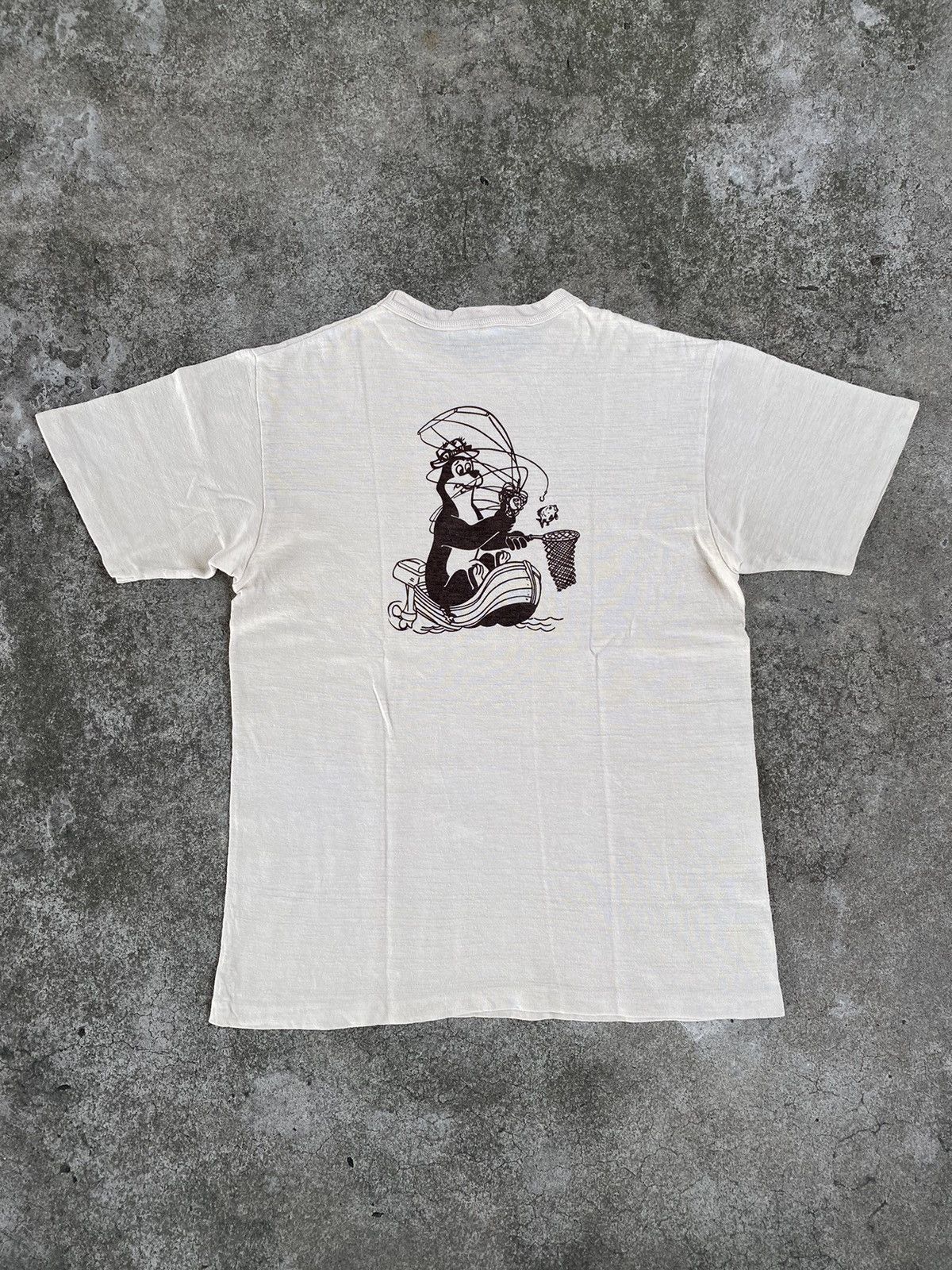 The Flat Head Warehouse fisherman t-shirt Size US M / EU 48-50 / 2 - 2 Thumbnail