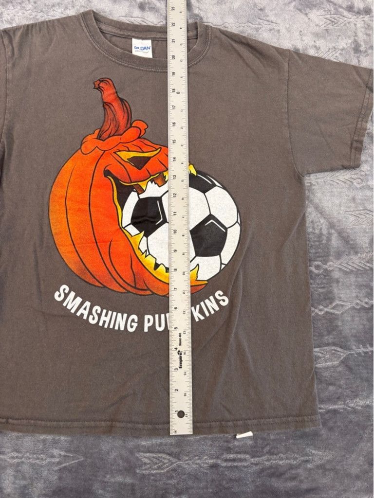 Gildan Men's Gildan T-shirt Size M Brown Smashing Pumpkins Size US M / EU 48-50 / 2 - 6 Thumbnail