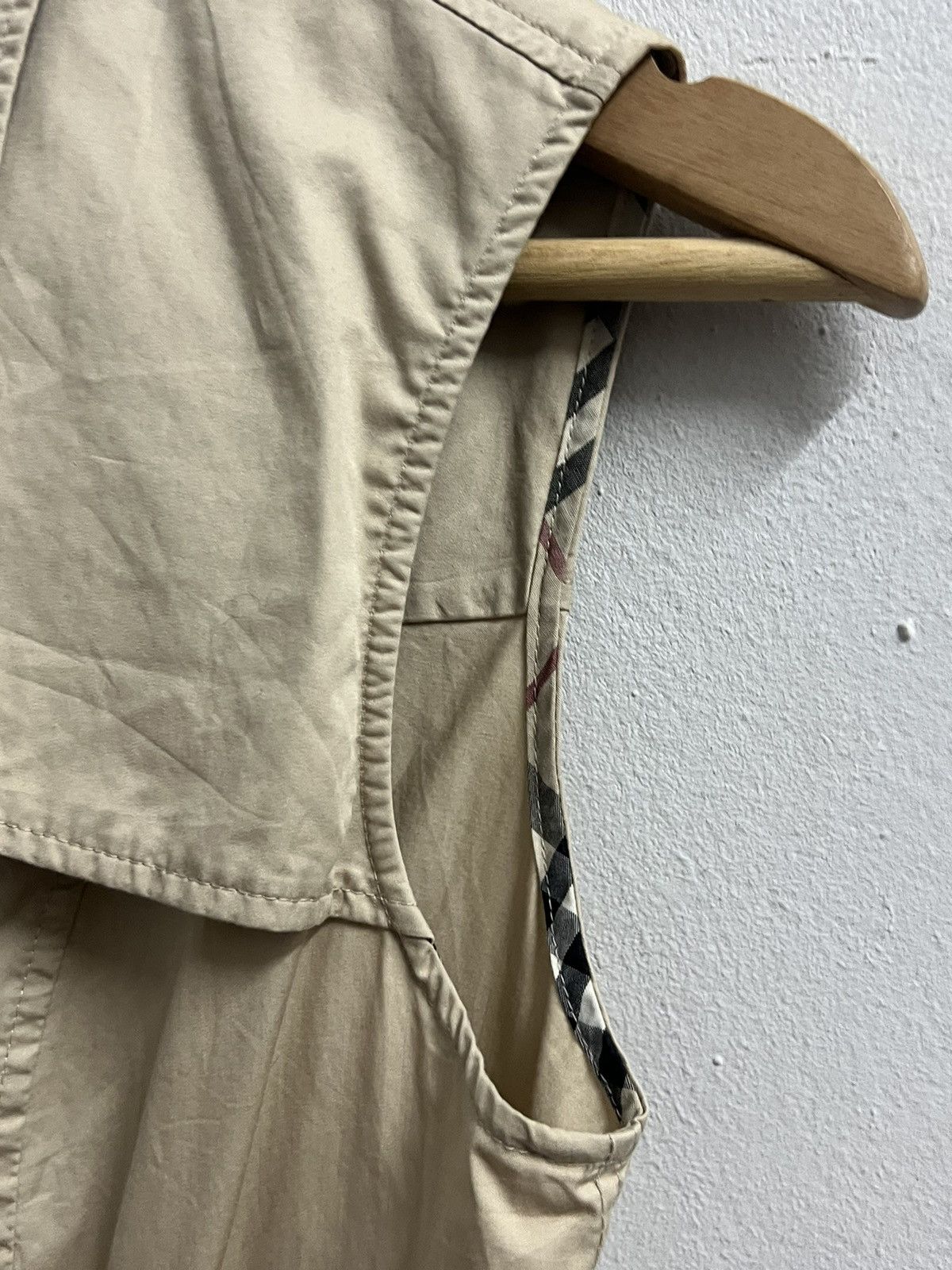 Burberry × Burberry Prorsum BURBERRY sleeveless dress cotton plain button up Size XS / US 0-2 / IT 36-38 - 8 Thumbnail