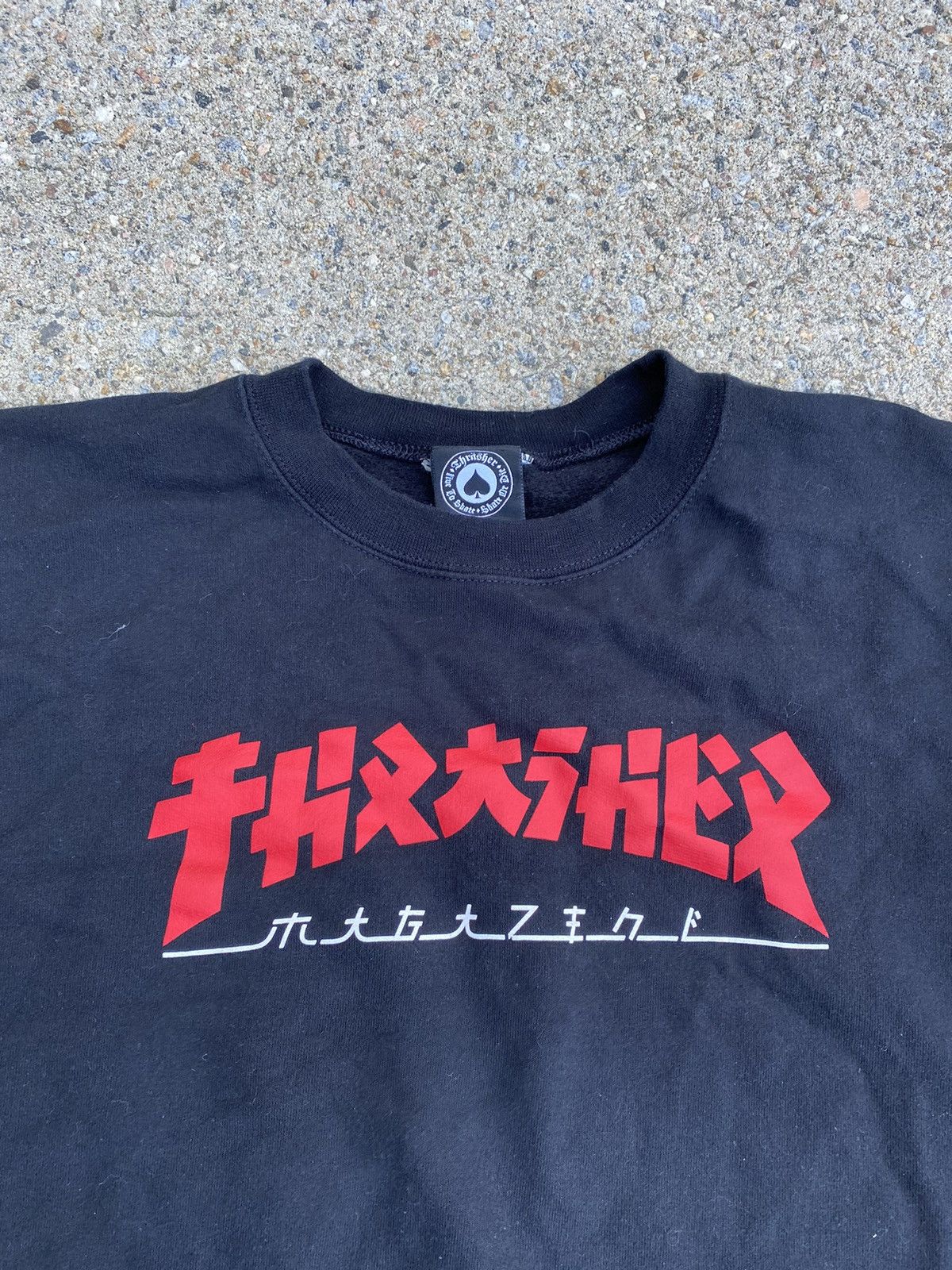 Thrasher Thrasher magazine JapanCrewneck Size US M / EU 48-50 / 2 - 2 Thumbnail