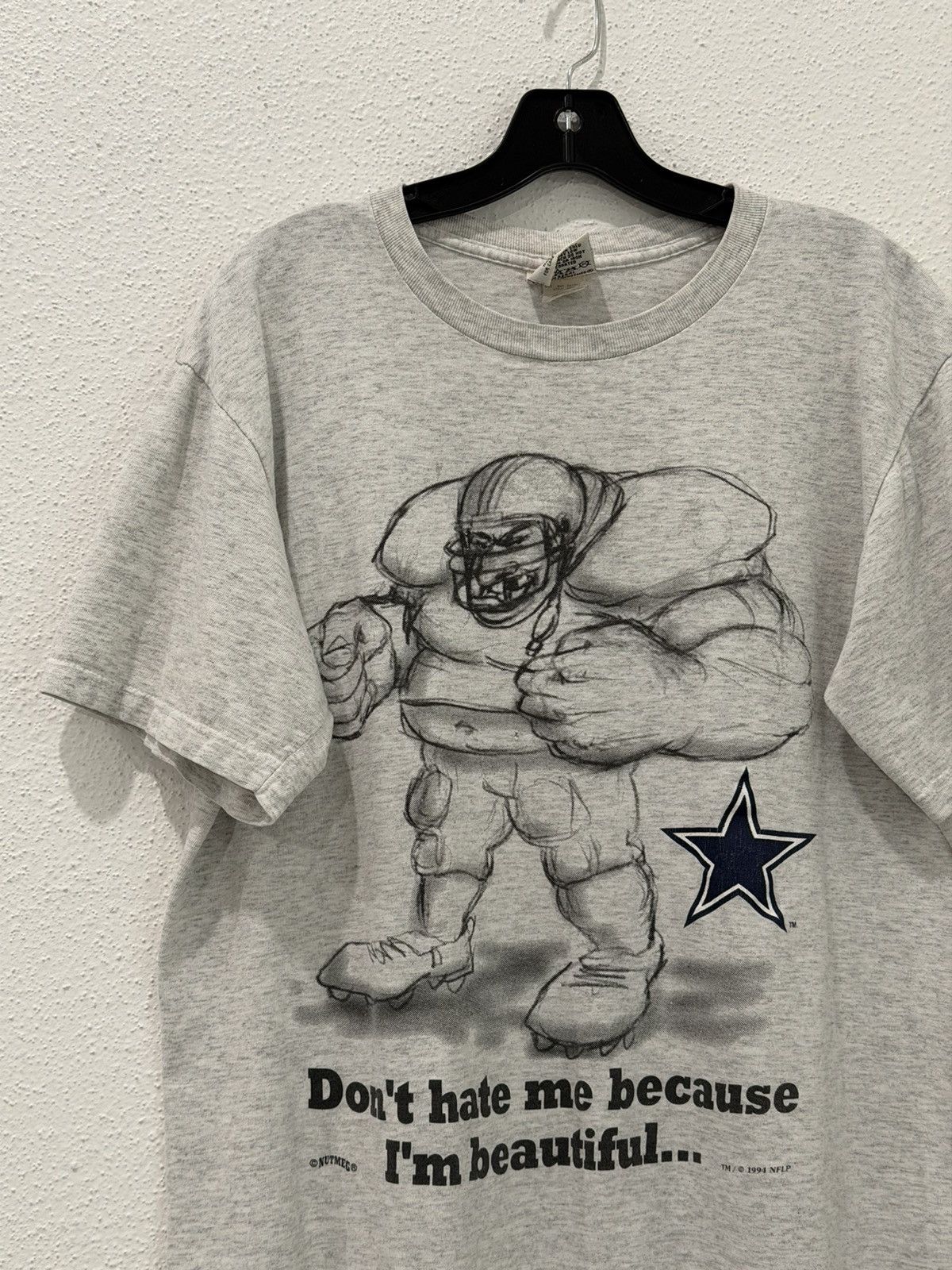 Nutmeg 90s Dallas Cowboys Nutmeg Don’t hate me cause im beautiful L Size US L / EU 52-54 / 3 - 2 Thumbnail