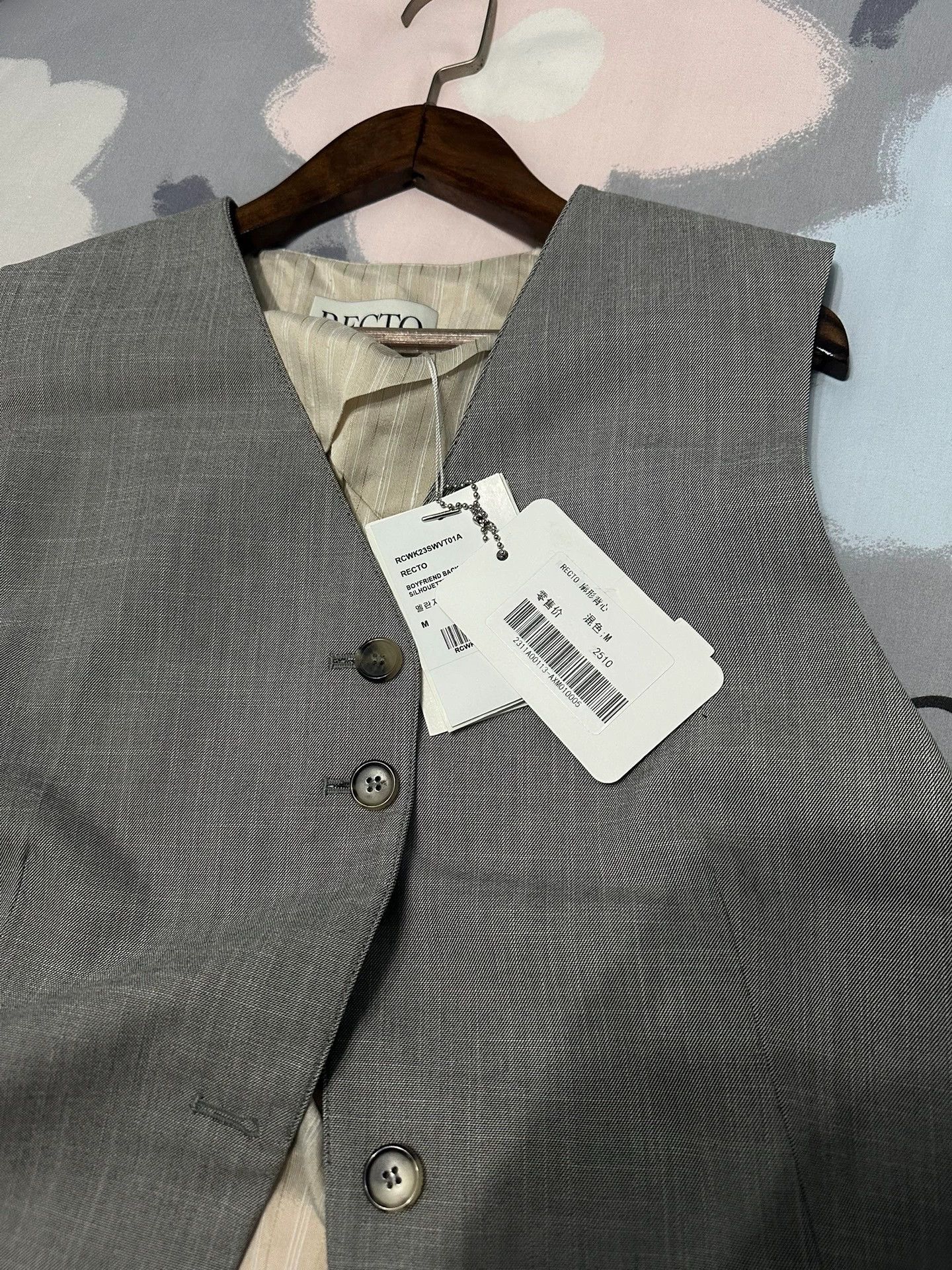 RECTO RECTO Paneled Vest Gentle Casual New Authentic Size US M / EU 48-50 / 2 - 3 Thumbnail