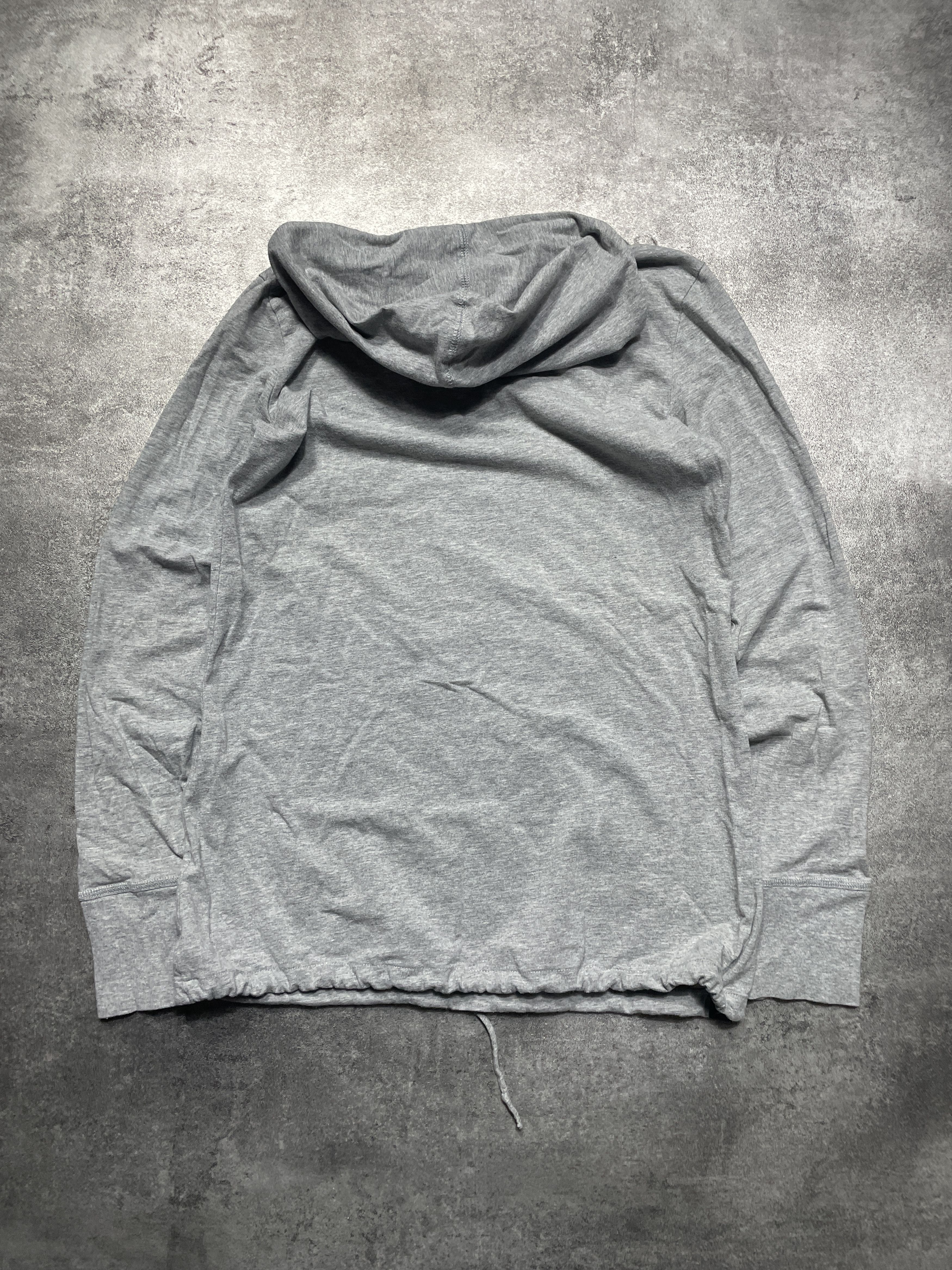 Nike 🔥RARE🔥Nike Vintage Late 00s Y2K Thin Hoodie Swoosh Size M / US 6-8 / IT 42-44 - 5 Thumbnail