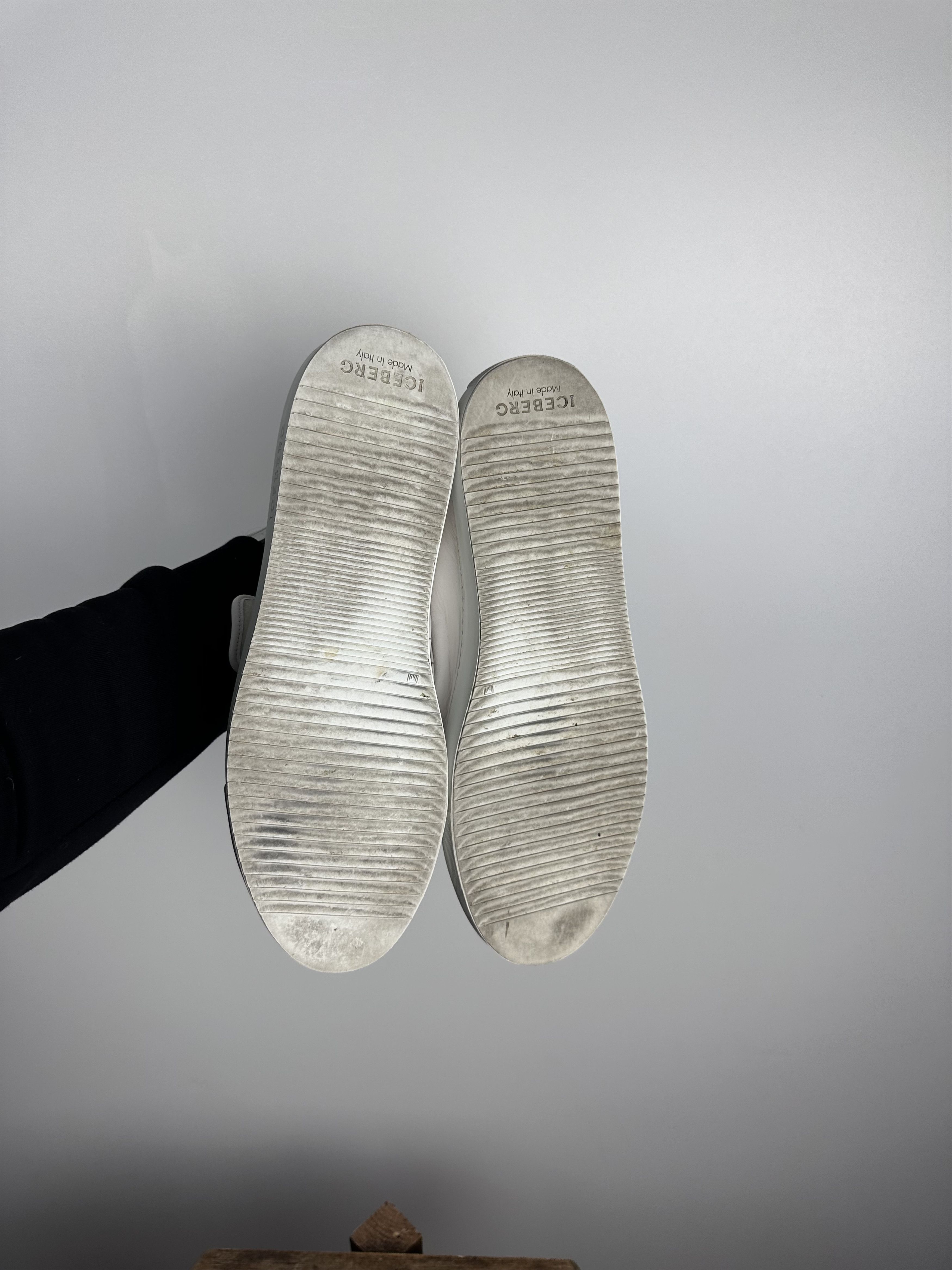 Grailed × Iceberg Iceberg Sneakers Shoes White Big Logo Leather Mens Size 45 Size US 12 / EU 45 - 8 Thumbnail