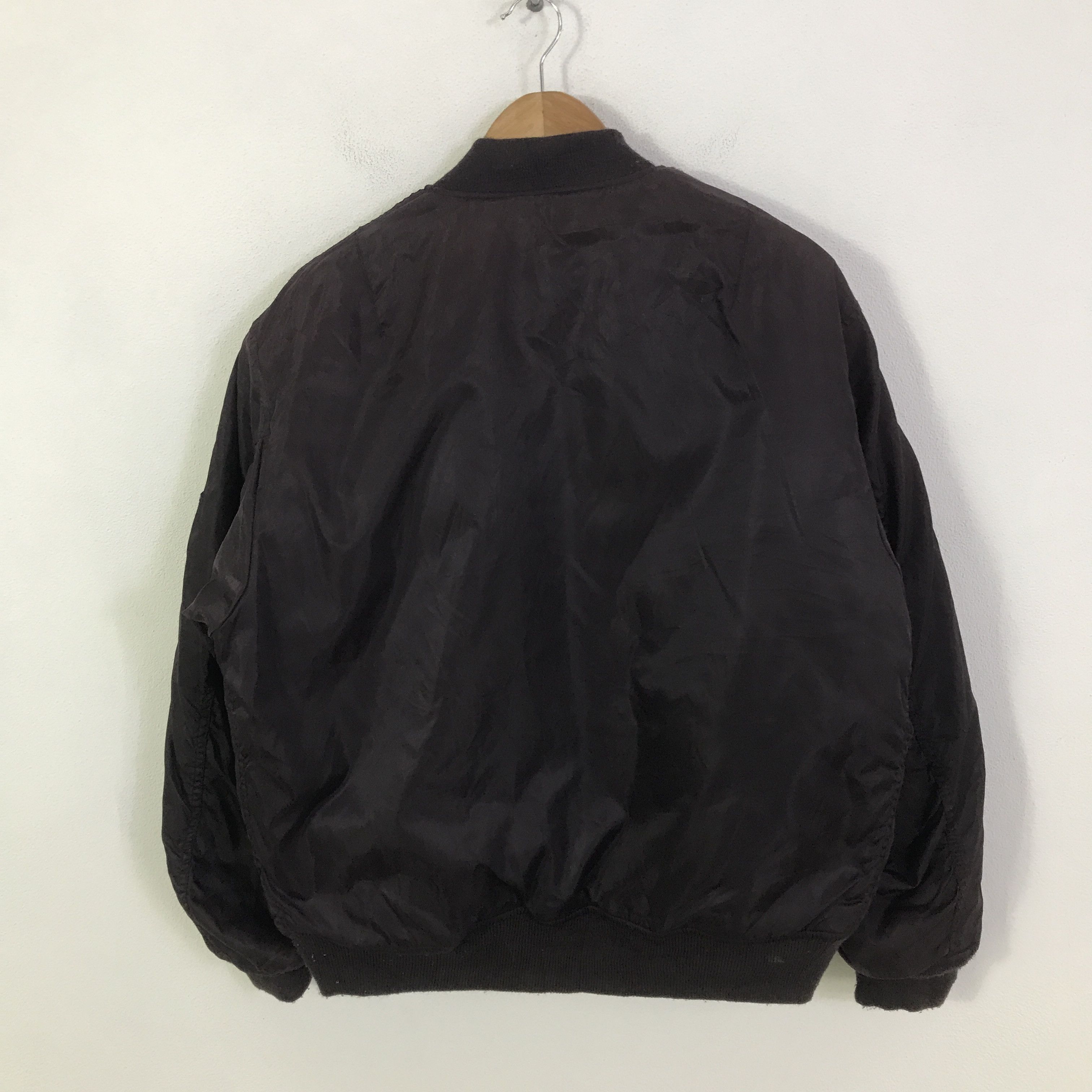 Japanese Brand Aburaysia Design Ma-1 bombers jacket K128B8 Size US L / EU 52-54 / 3 - 3 Thumbnail