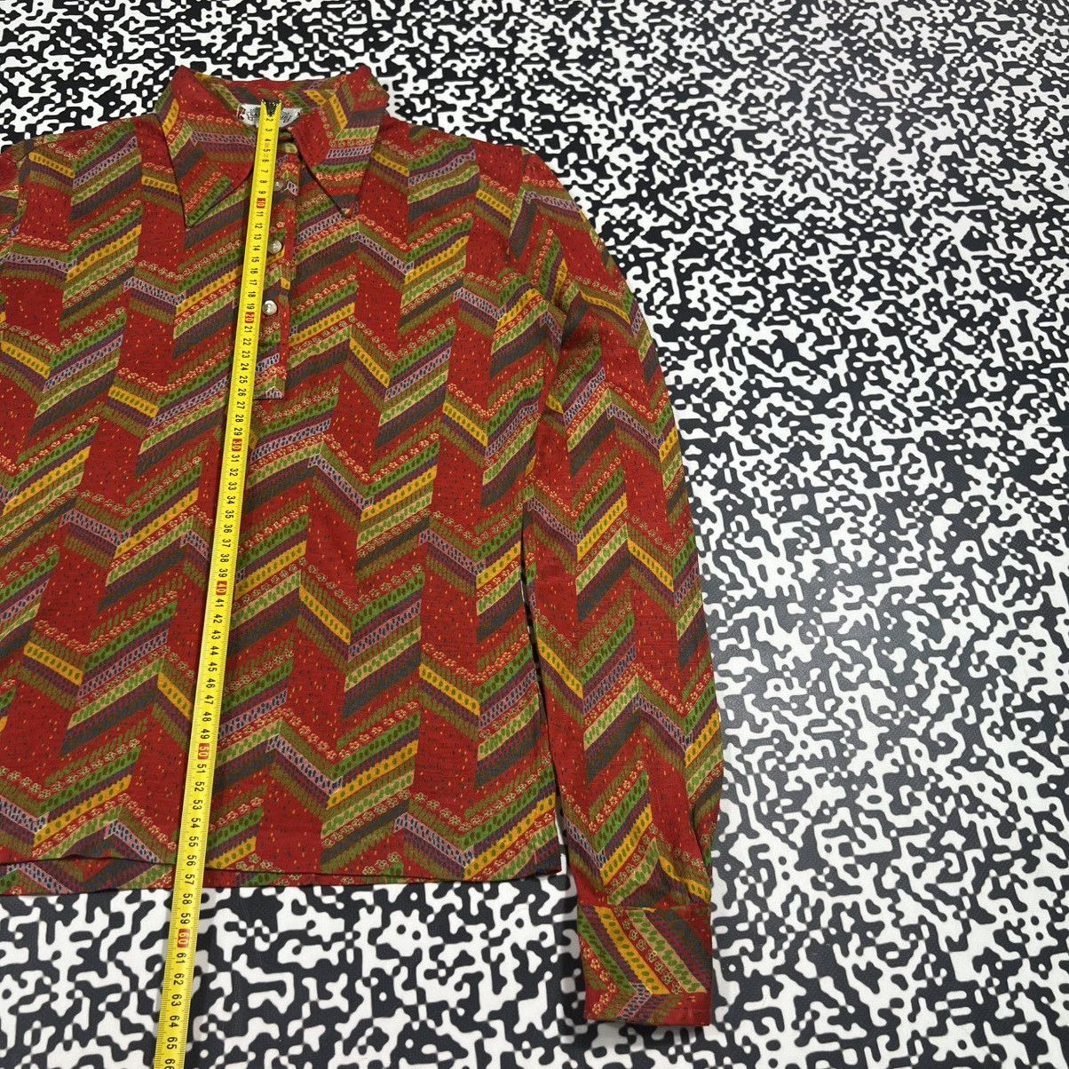 Vintage Vintage 90s Saint Clair Paris Retro Style Luxury Shirt Size M / US 6-8 / IT 42-44 - 17 Thumbnail