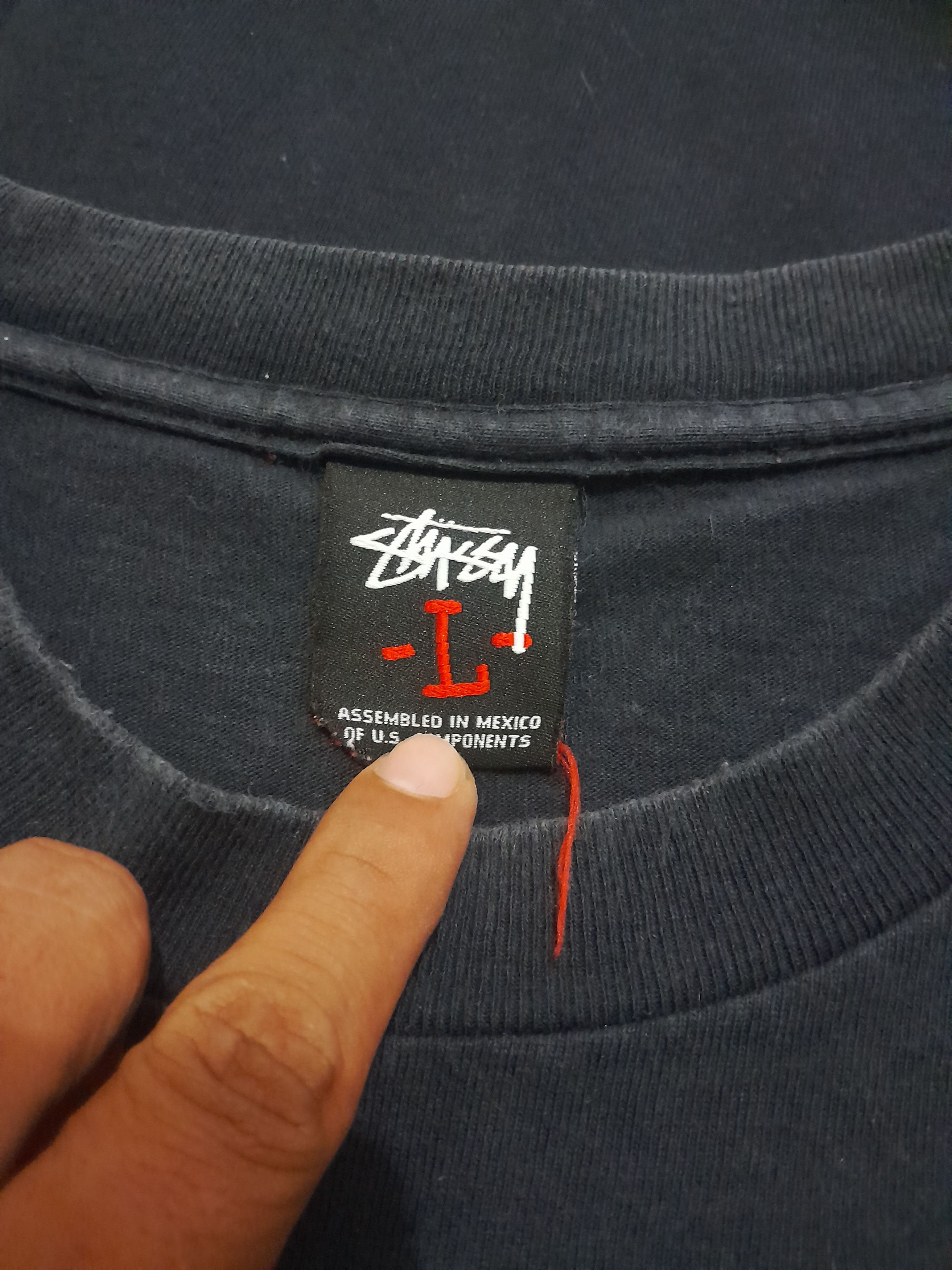 Band Tees × Stussy Stussy x josh cheuse tee Size US L / EU 52-54 / 3 - 3 Thumbnail