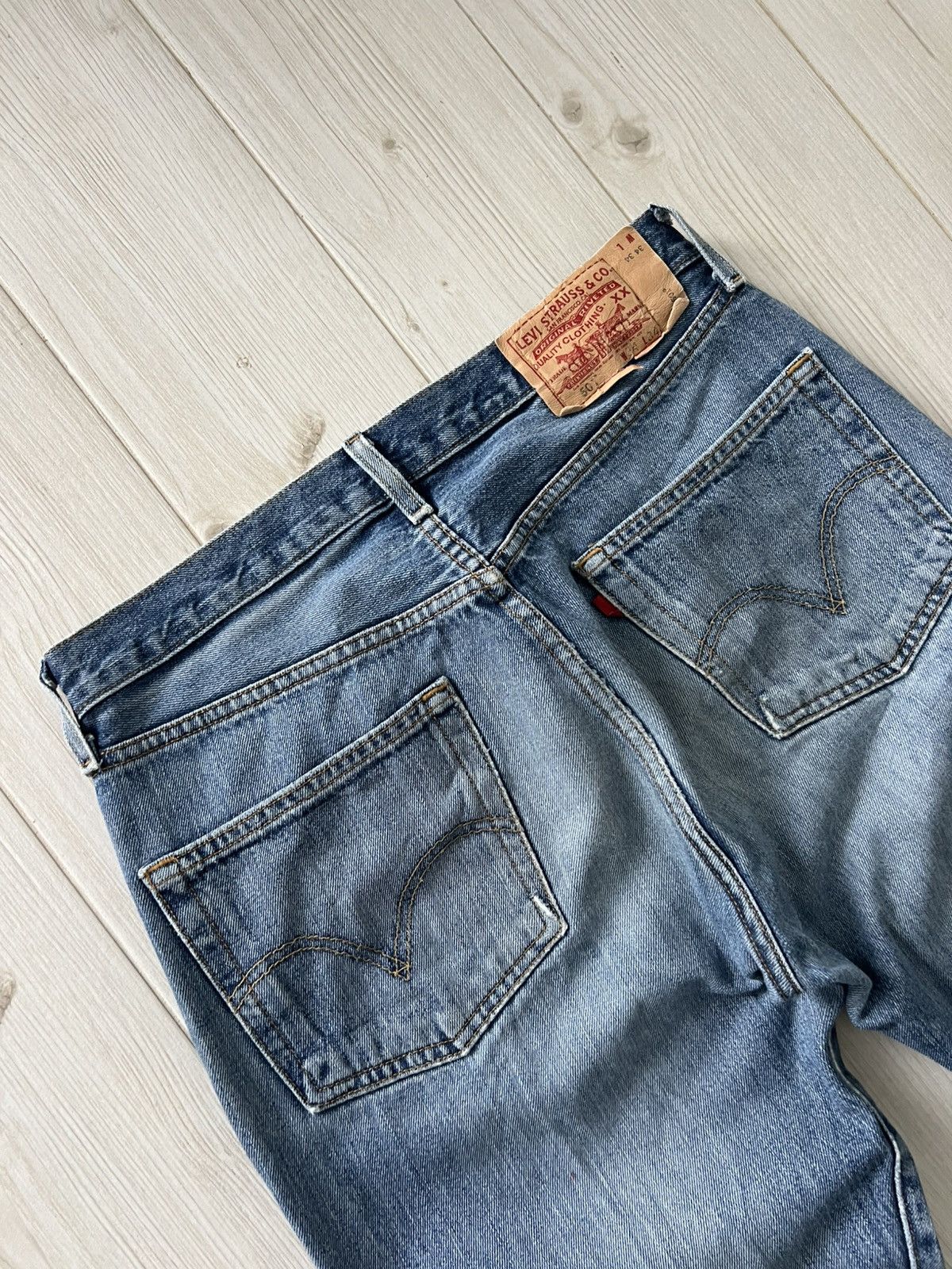 Levi's Vintage Levis 501 Blue Denim Jeans Size US 34 / EU 50 - 6 Thumbnail