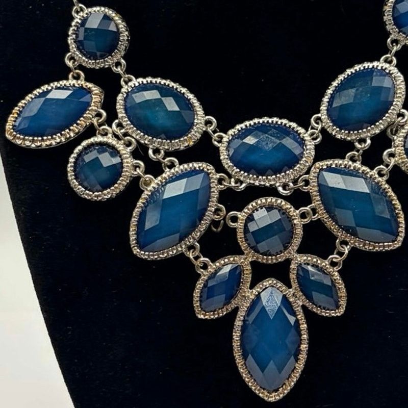Other Blue Dripping in Dazzle Paparazzi Necklace Size ONE SIZE - 2 Thumbnail