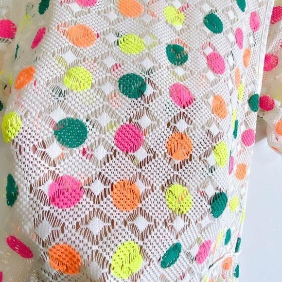 Other Ter et Bantine Multicolor Dot Knit Dress 38 Made in Italy Size S / US 4 / IT 40 - 14 Thumbnail
