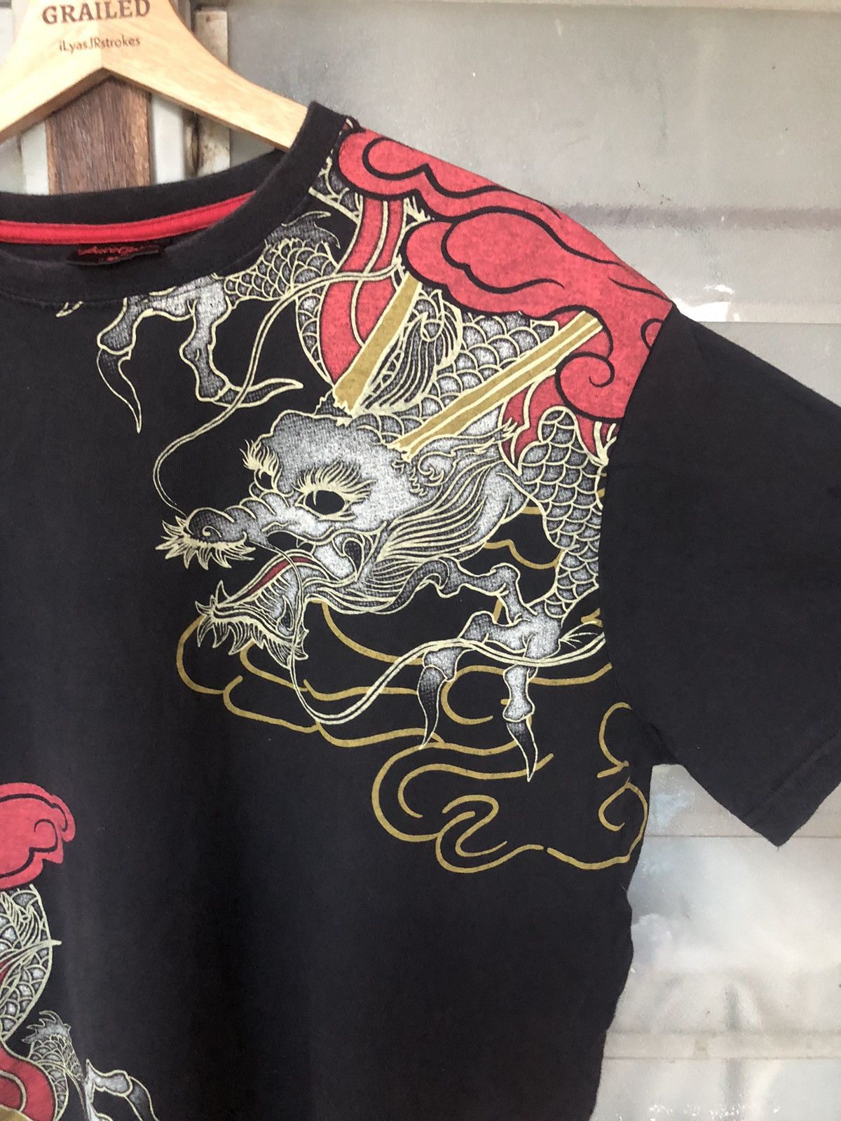 Bullet Noise Vintage Sukajan Double Dragon Space Opera Rare Shirt Tee Size US L / EU 52-54 / 3 - 8 Thumbnail