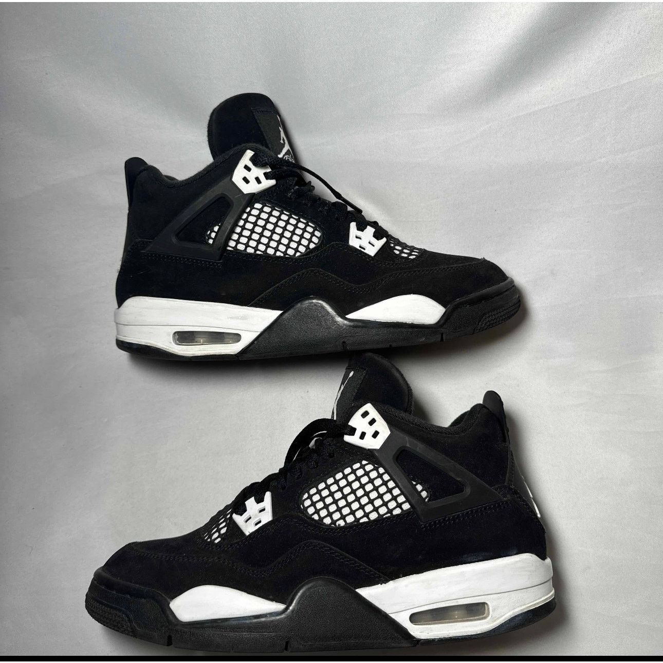 Jordan Brand × Nike Size 7 Nike Air Jordan 4 Retro GS White Thunder Men's Shoes Size US 7 / EU 40 - 2 Thumbnail