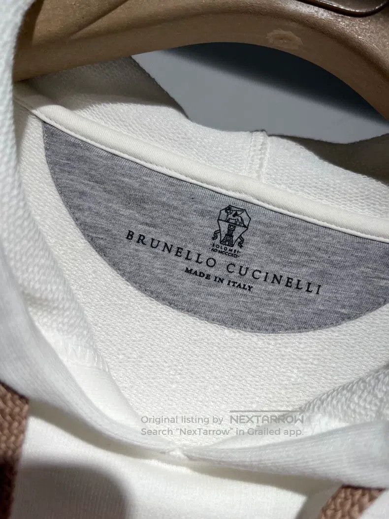 Brunello Cucinelli Brunello Cucinelli Cap pullover hoodie Size US L / EU 52-54 / 3 - 3 Thumbnail