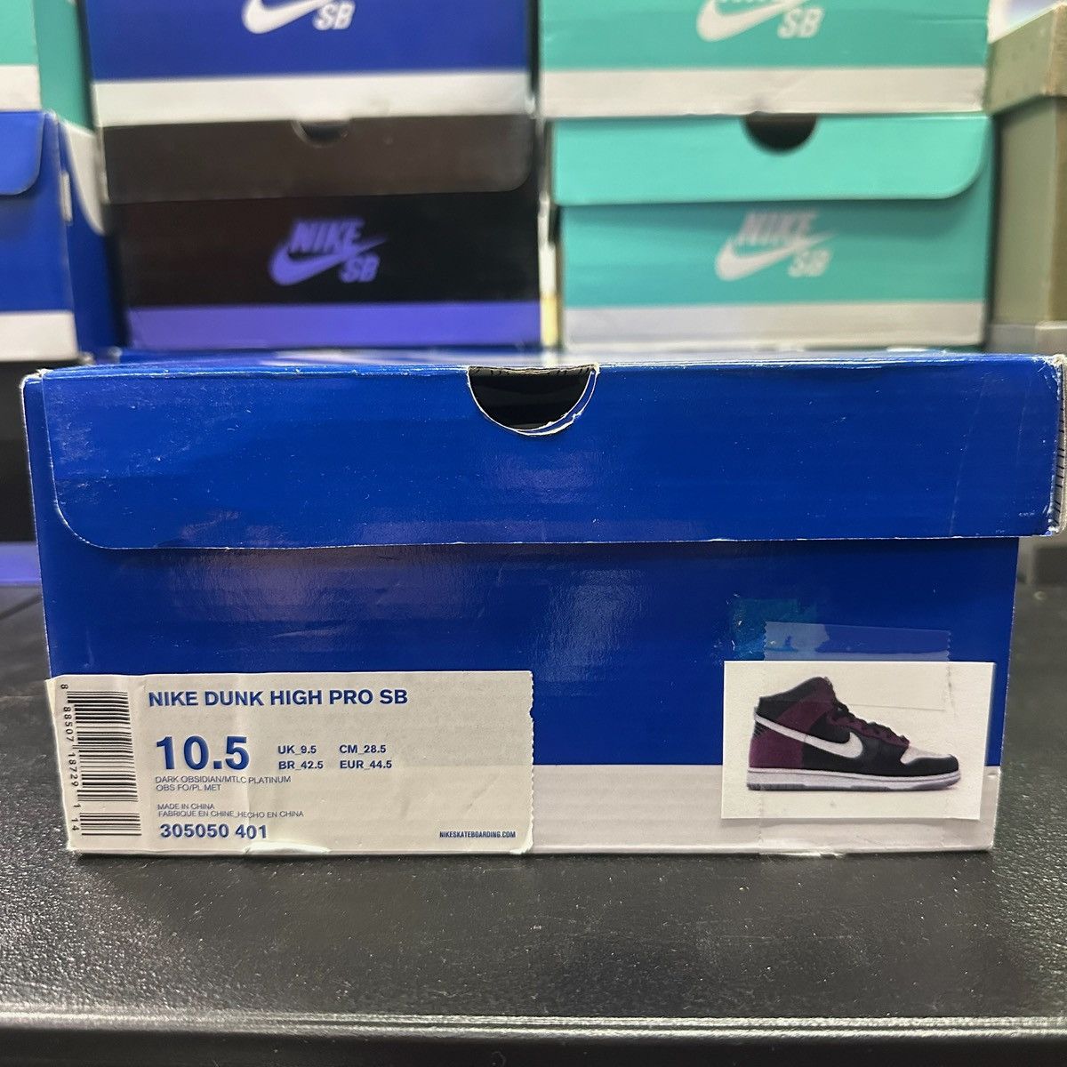 Nike Size 10.5 - Nike Dunk High Pro SB Unheavens Gate -305050-401 Size US 10.5 / EU 43-44 - 7 Thumbnail