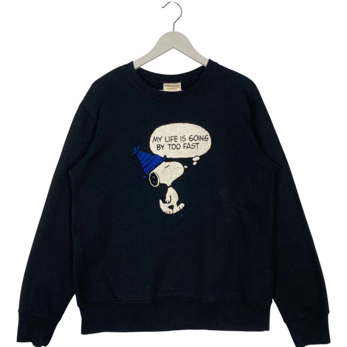 Other Vintage Peanuts Snoopy Crewneck Sweatshirt Black Size US M / EU 48-50 / 2 - 1 Thumbnail