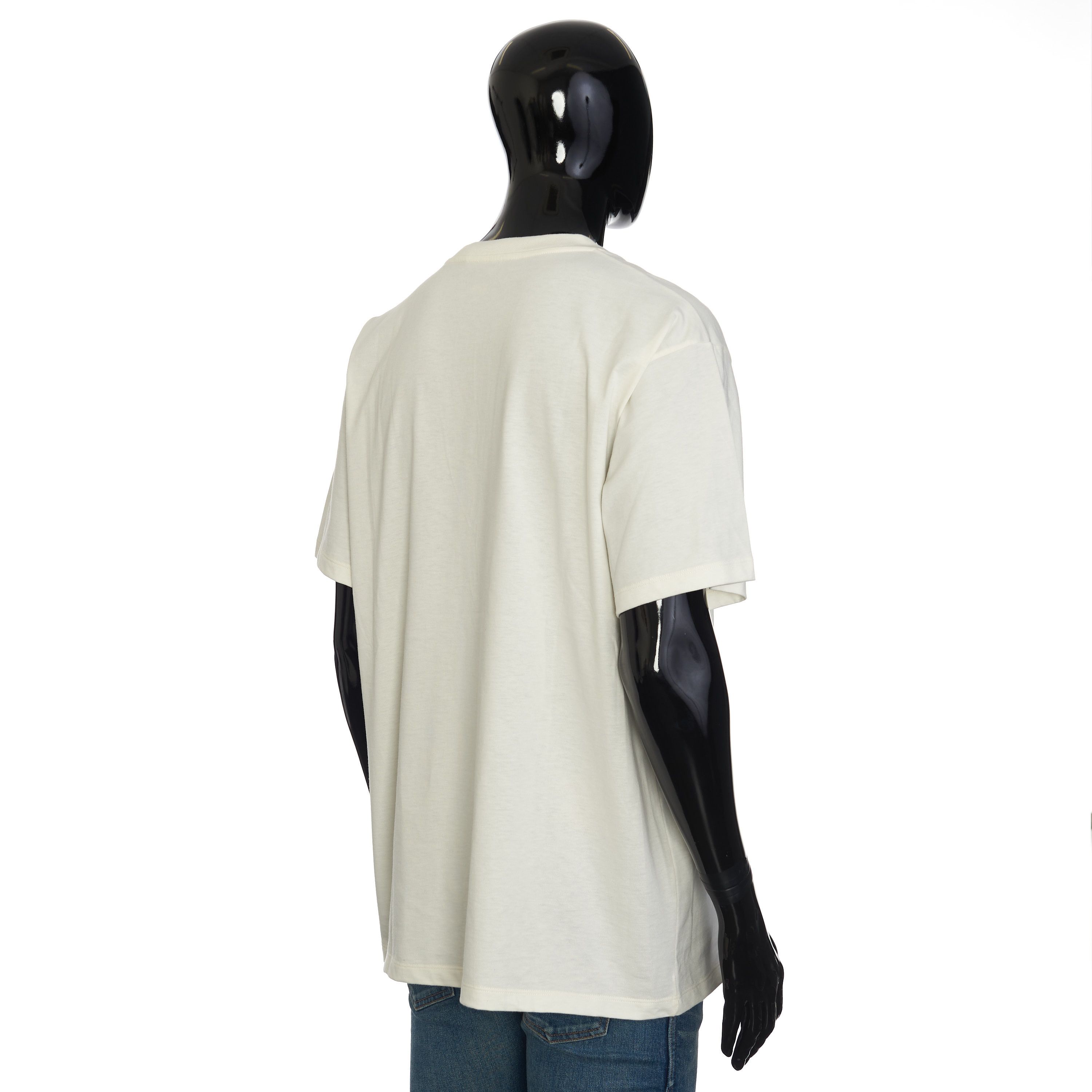 Gucci White Cotton Jersey T-shirt With Los Angeles Souvenir Print Size US L / EU 52-54 / 3 - 6 Thumbnail