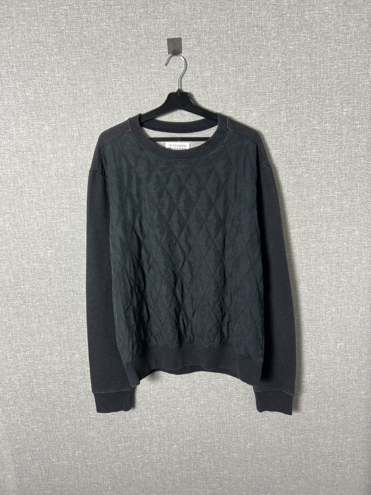 Maison Margiela Maison Martin Margiela 10 Line Hybrid Quilted Sweatshirt Size US M / EU 48-50 / 2 - 1 Thumbnail