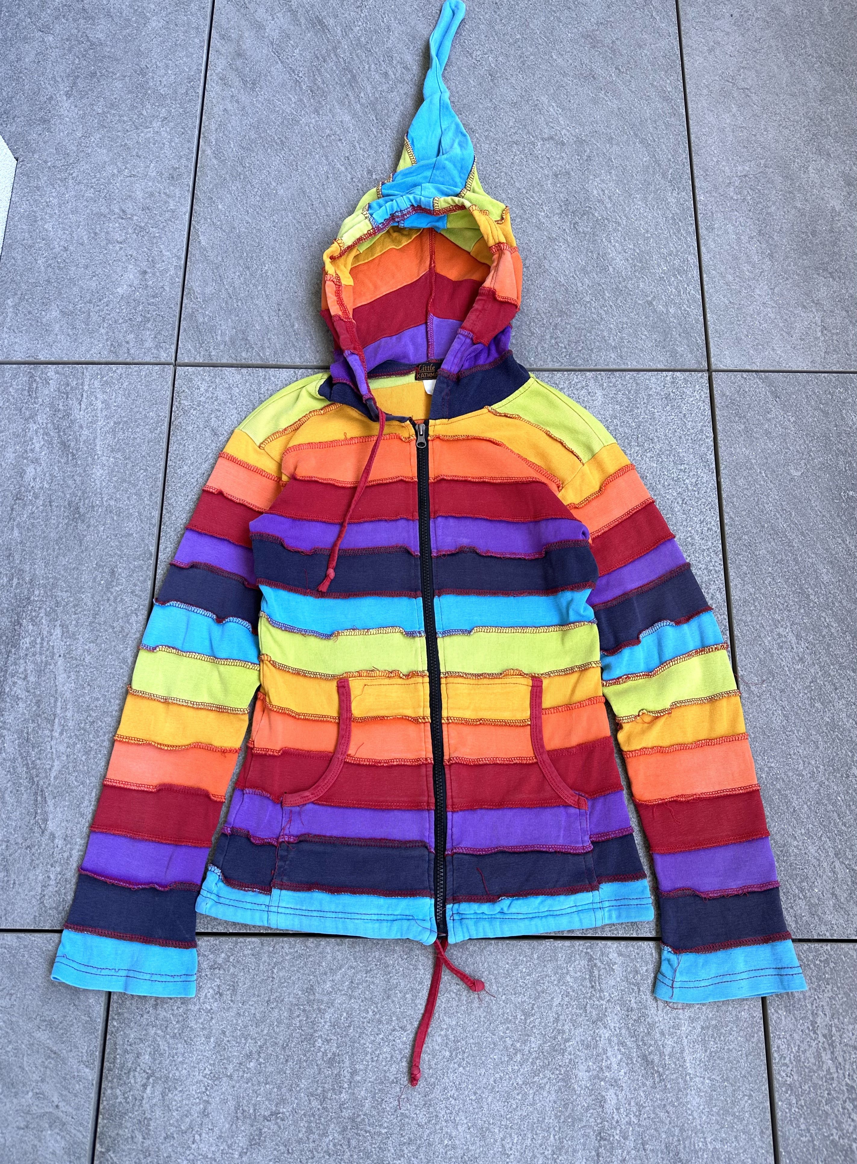 Vintage Vintage hippie nepal equador dwarf zip hoodie Size S / US 4 / IT 40 - 1 Thumbnail