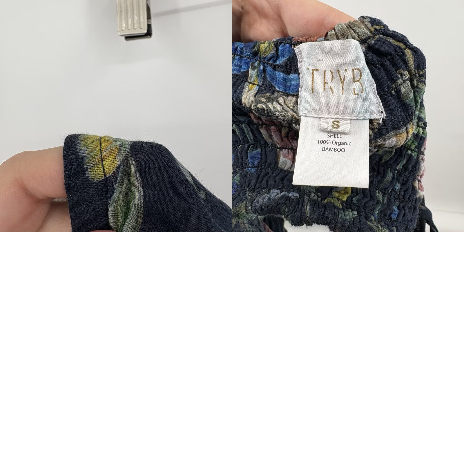 Anthropologie Anthropolgie Tryb Butterfly Fairy Bandeau Top Small Tie Resort Vacation Festival Blouse Cropped Size S / US 4 / IT 40 - 8 Thumbnail