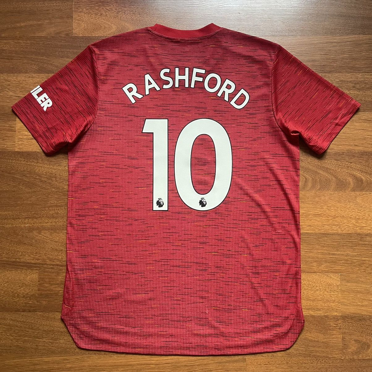 Adidas MANCHESTER UNITED ADIDAS 2020/2021 HOME JERSEY #10 RASHFORD ...