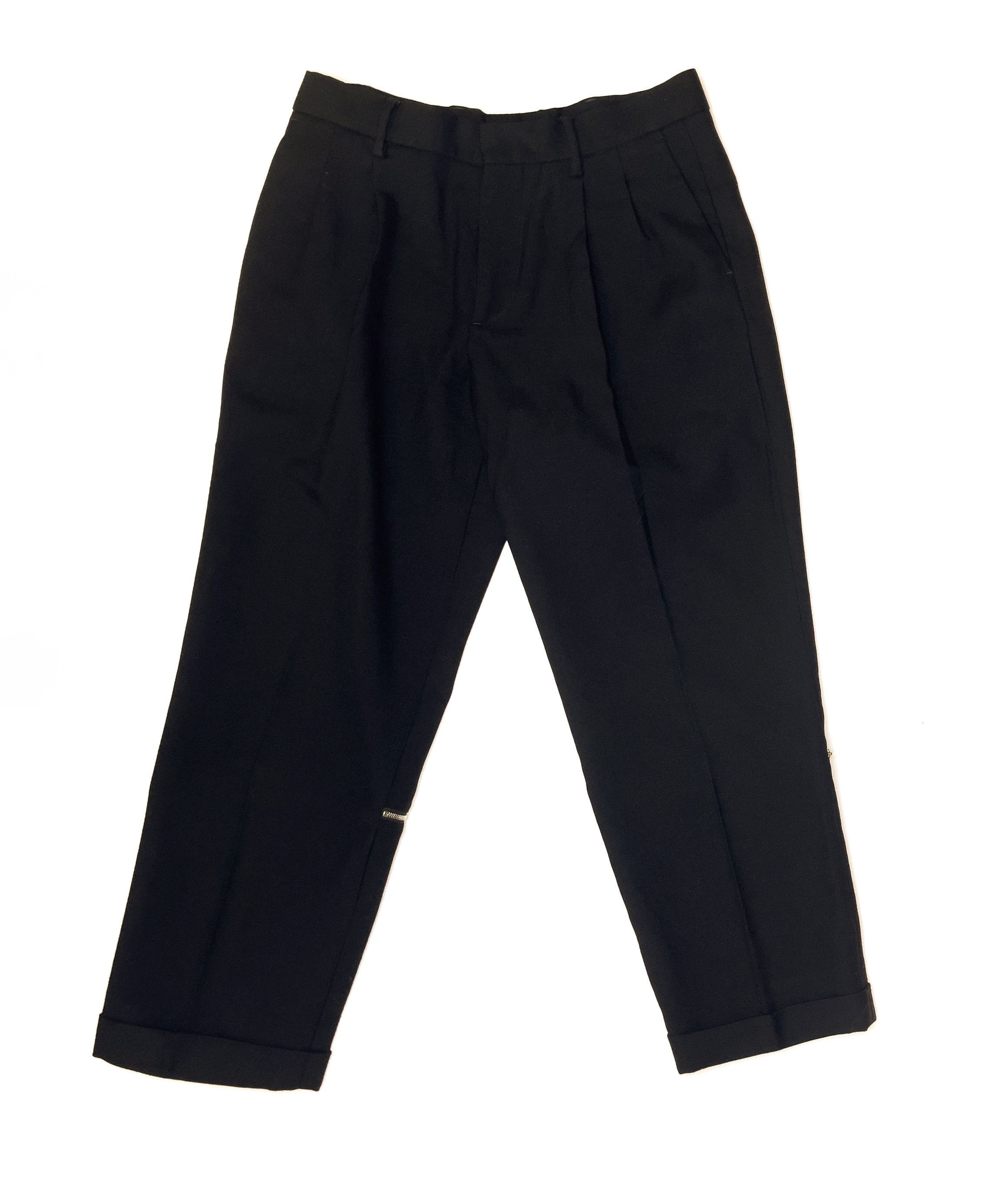 Alexander McQueen Alexander McQueen wool zipper pants Size US 32 / EU 48 - 2 Thumbnail