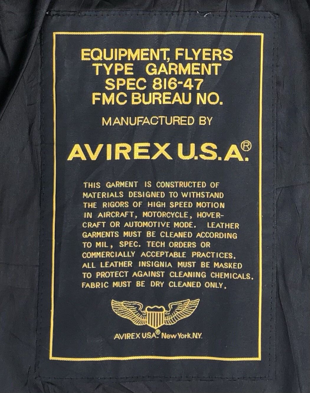 Avirex Vintage Avirex Limited A-2 Airforce Faded Leather Jacket Size US M / EU 48-50 / 2 - 16 Thumbnail