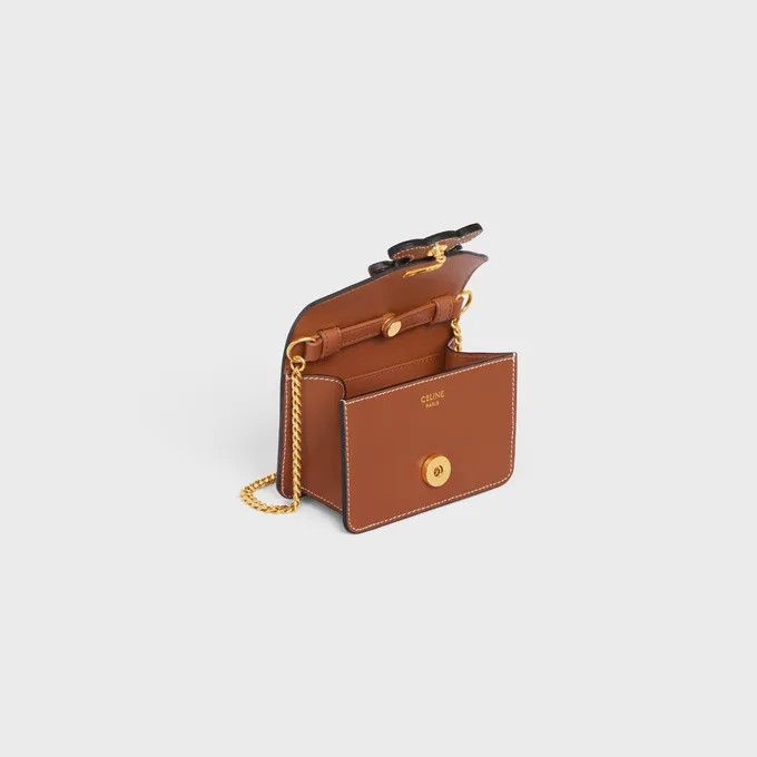 Celine o1w1db10125 10J743DPV Size: OS / Cuir Triomphe Cardholder Size ONE SIZE - 3 Thumbnail