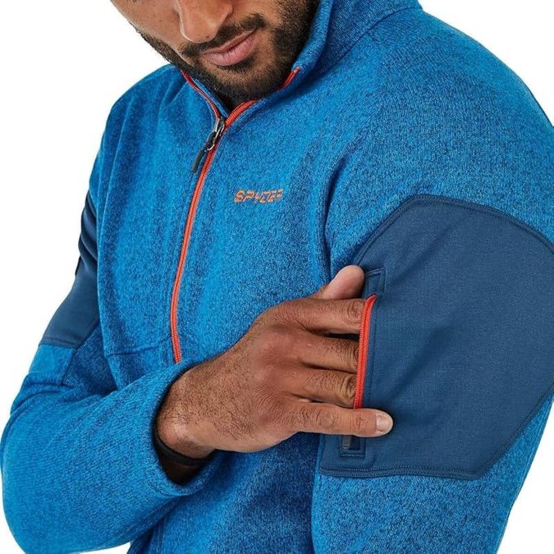 Spyder Spyder Empire Fleece Full Zip Jacket Zippered Pockets L Size US L / EU 52-54 / 3 - 3 Thumbnail