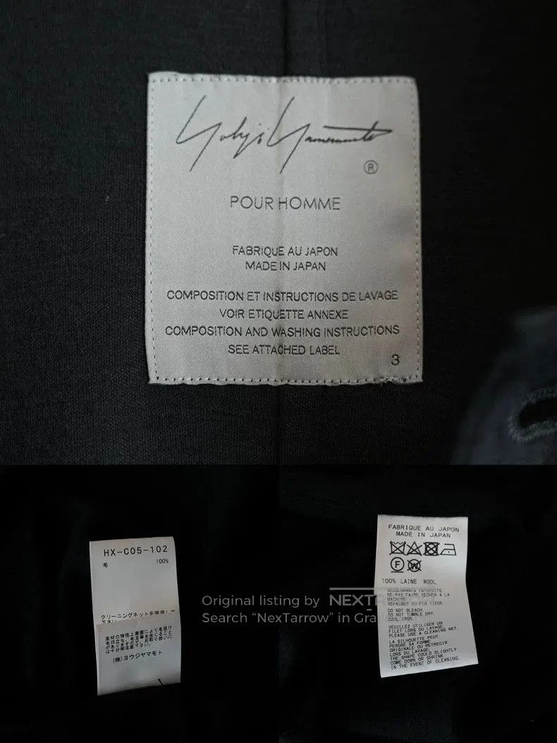 Yohji Yamamoto black wool cape coat by Yohji Yamamoto. Size US M / EU 48-50 / 2 - 9 Thumbnail