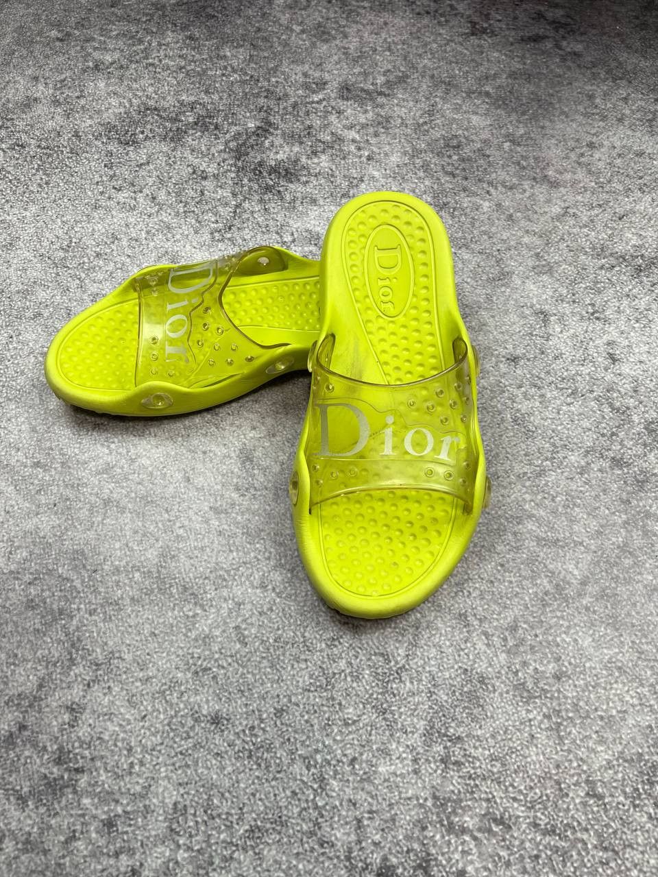 Dior DIOR SS2004 Pink Flip Flops Slides Vintage shoes y2k Size US 11 / IT 41 - 2 Thumbnail