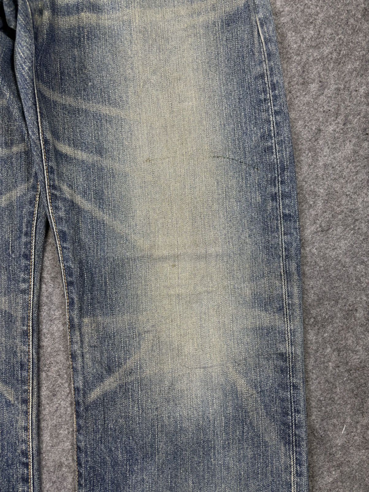 Edwin 💥Wide💥Sick Edwin 451 Mud Wash Raw Fades Denim F954 Size US 35 - 5 Thumbnail