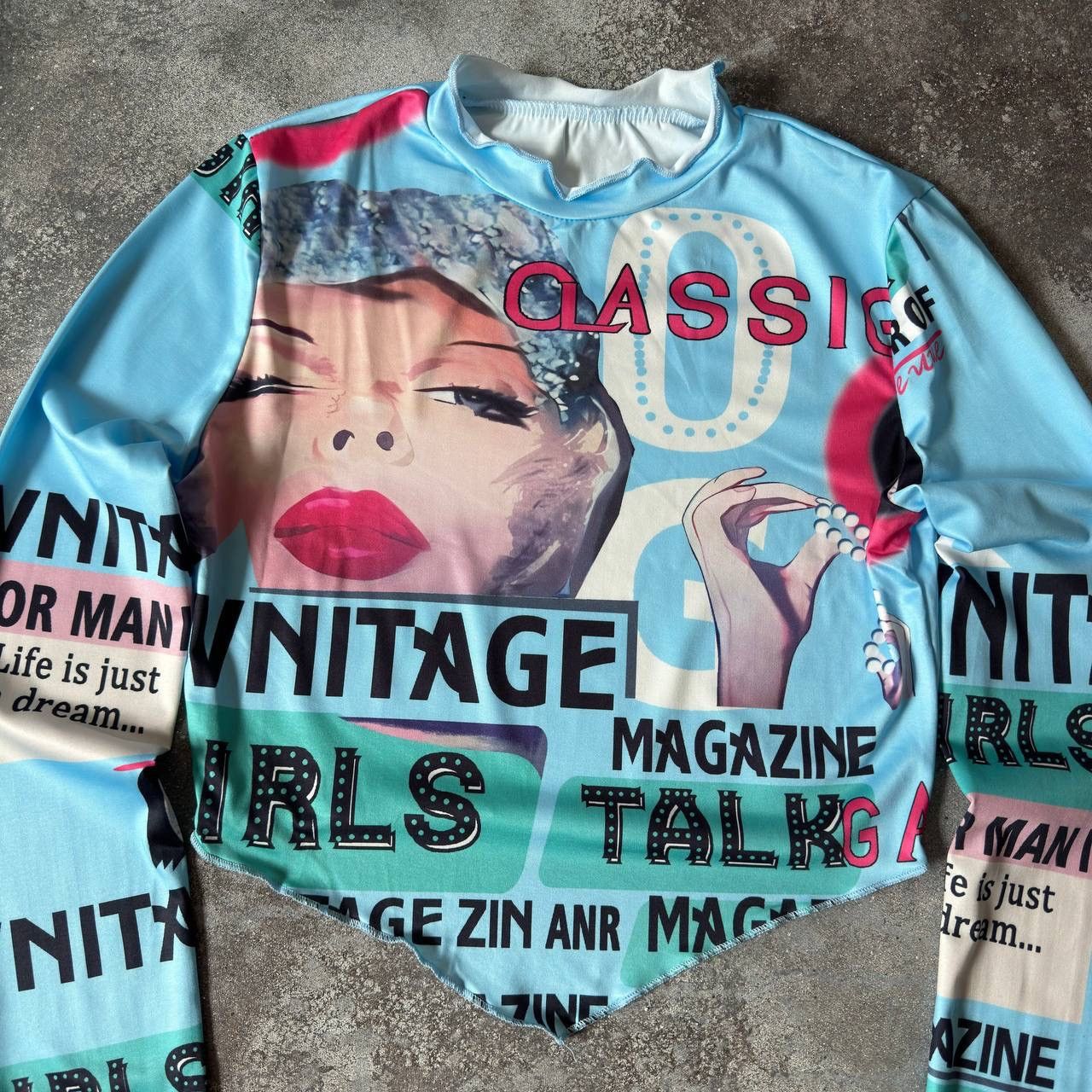 Hysteric Glamour × Japanese Brand × Vintage Amazing Vintage Long Sleeve Top Size M / US 6-8 / IT 42-44 - 2 Thumbnail
