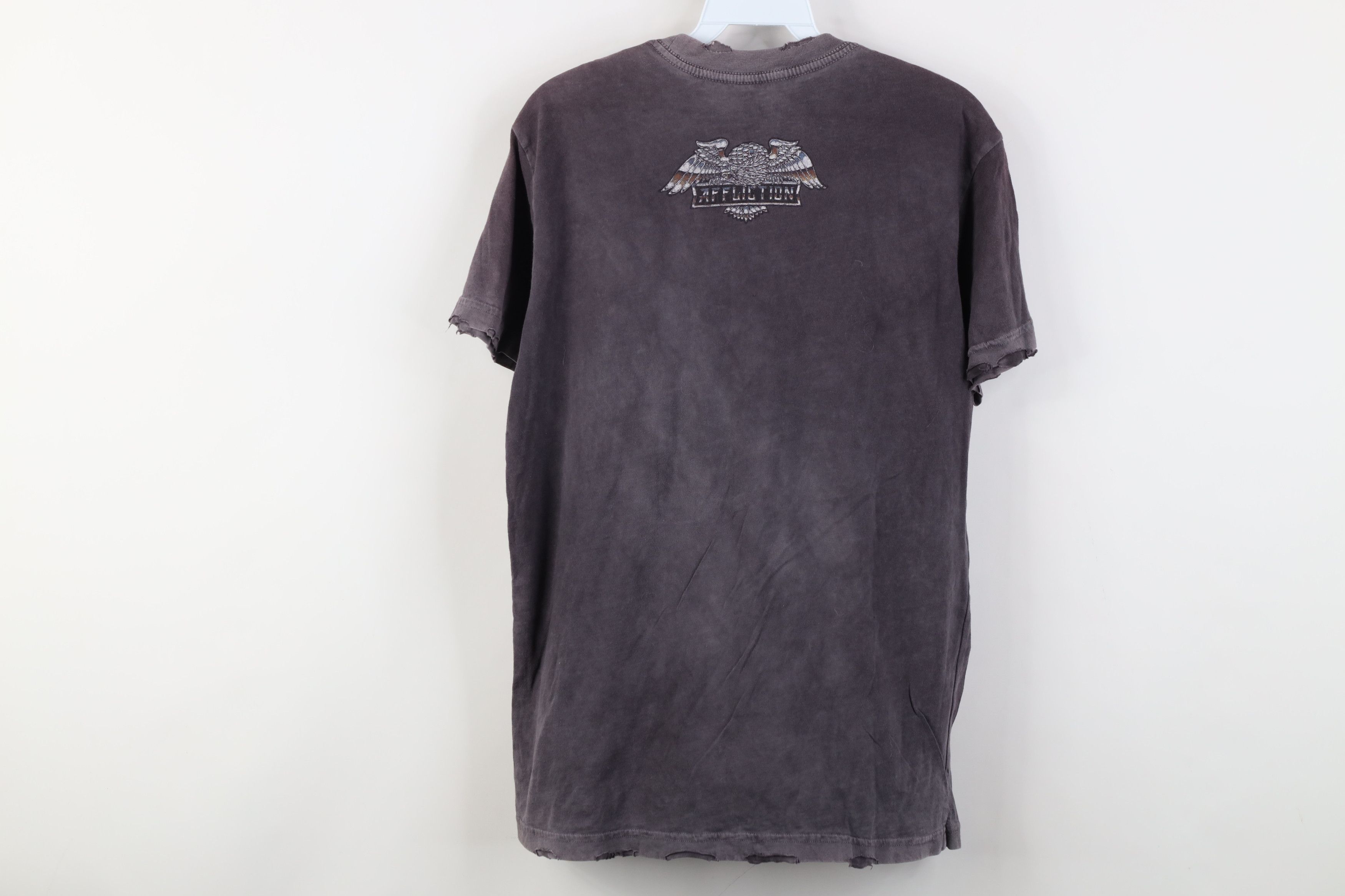 Affliction Affliction x Easyriders Acid Wash UFC MMA T-Shirt Gray USA Size US S / EU 44-46 / 1 - 14 Thumbnail