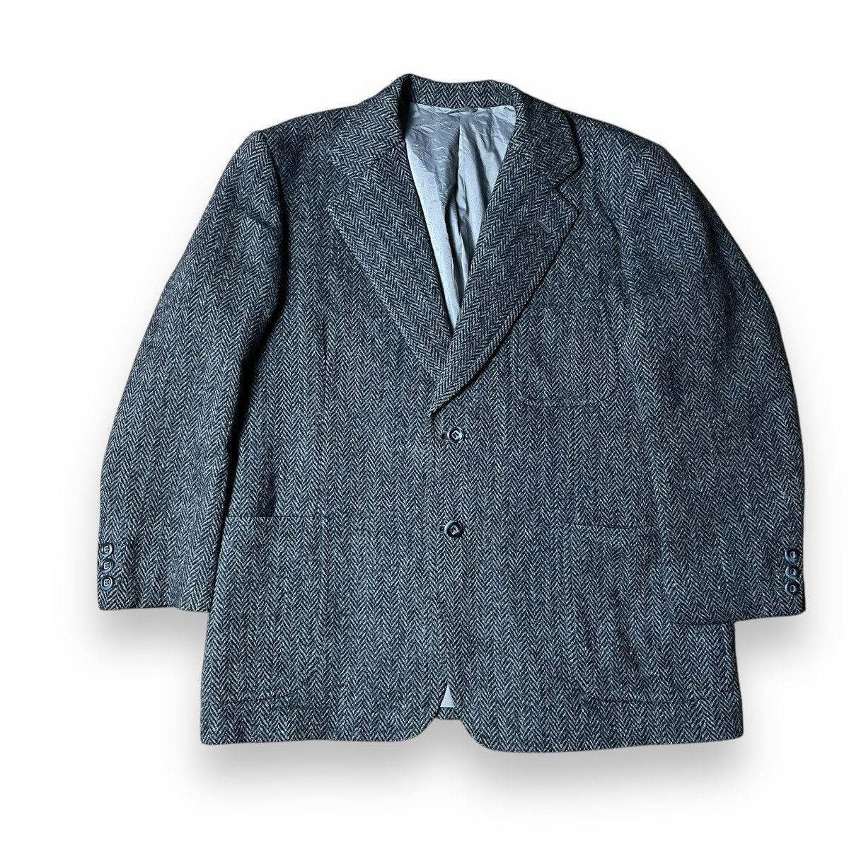 Harris Tweed HARRIS TWEED WOOL BLAZER JACKET Size M / US 6-8 / IT 42-44 - 1 Thumbnail