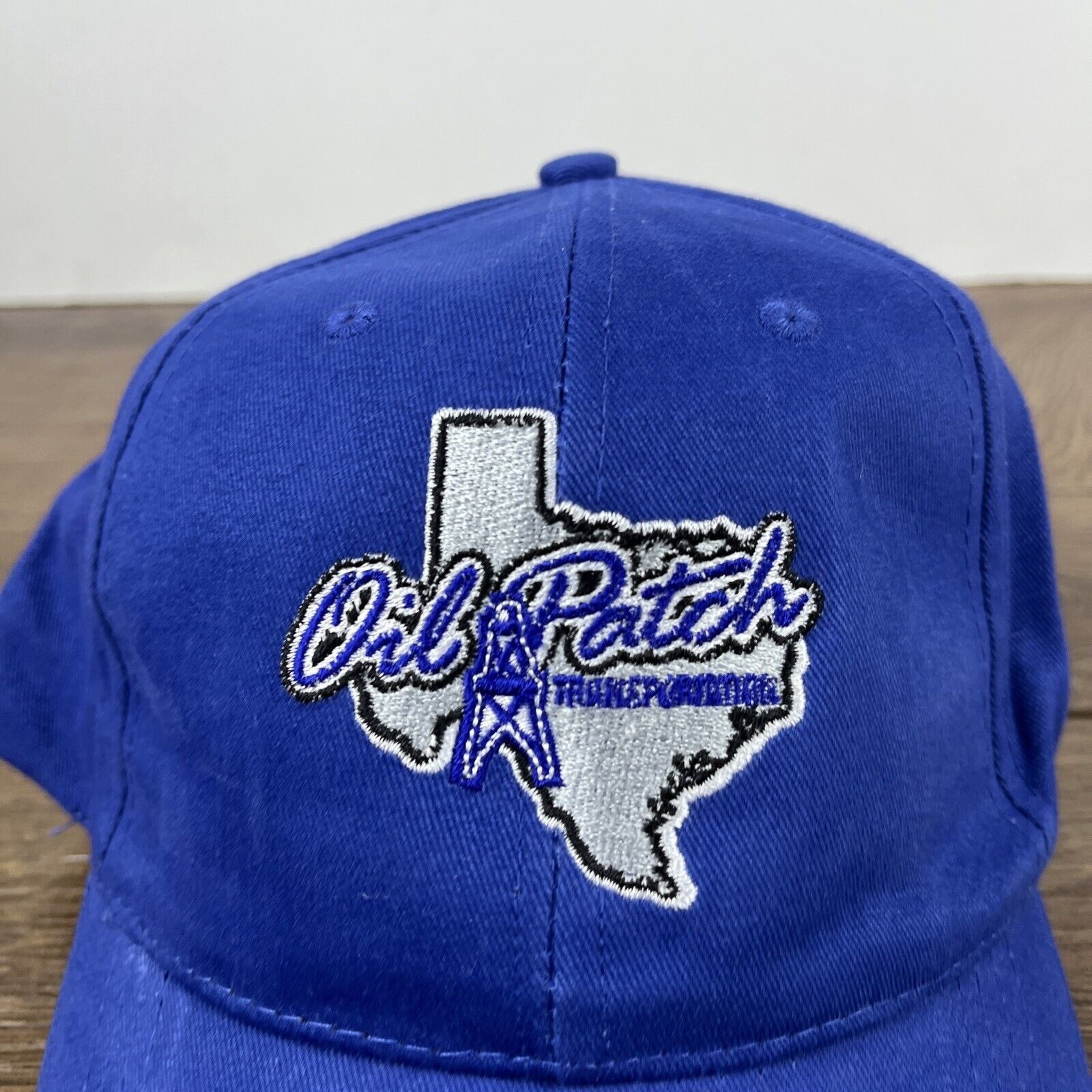Other Texas Oil Patch Hat Oil Patch Blue Hat Adjustable Adult Size Size ONE SIZE - 7 Thumbnail