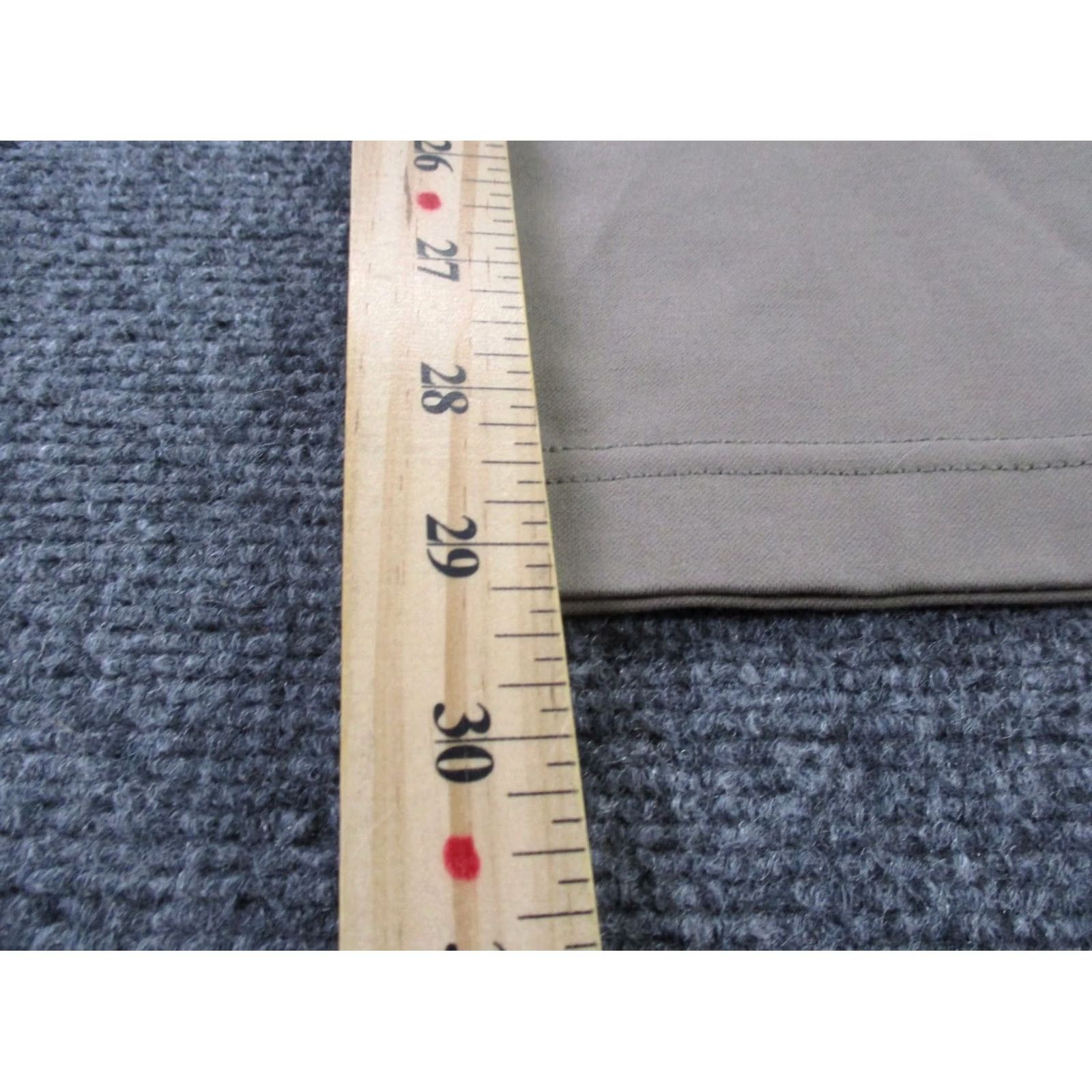 Vintage BYLT Pants Mens 31 Beige Chino Everyday Pant 2.0 Slim Straight Stretch Taupe Size US 31 - 4 Thumbnail