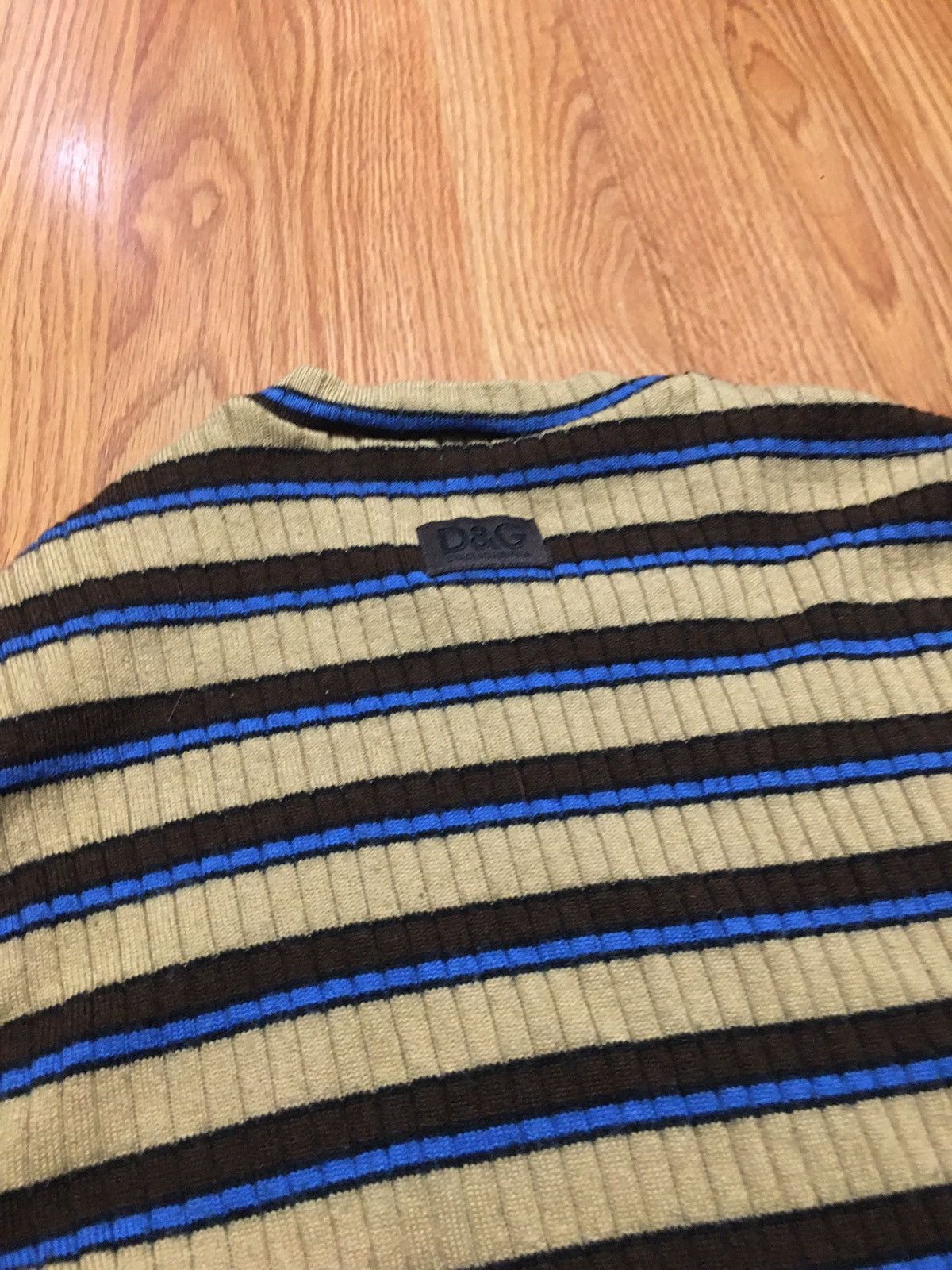 Dolce & Gabbana Dolce & Gabbana Wool Blend Striped Womens Sweater Size S / US 4 / IT 40 - 11 Thumbnail