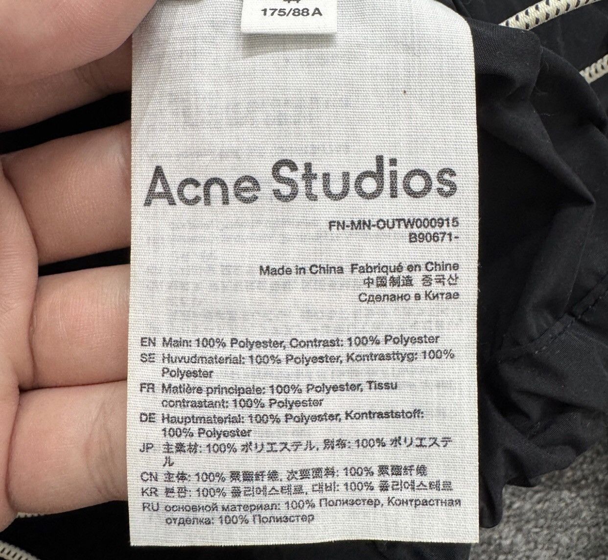 Acne Studios Acne studios Bow collage jacket 2412-Nextarrow Size US S / EU 44-46 / 1 - 6 Thumbnail