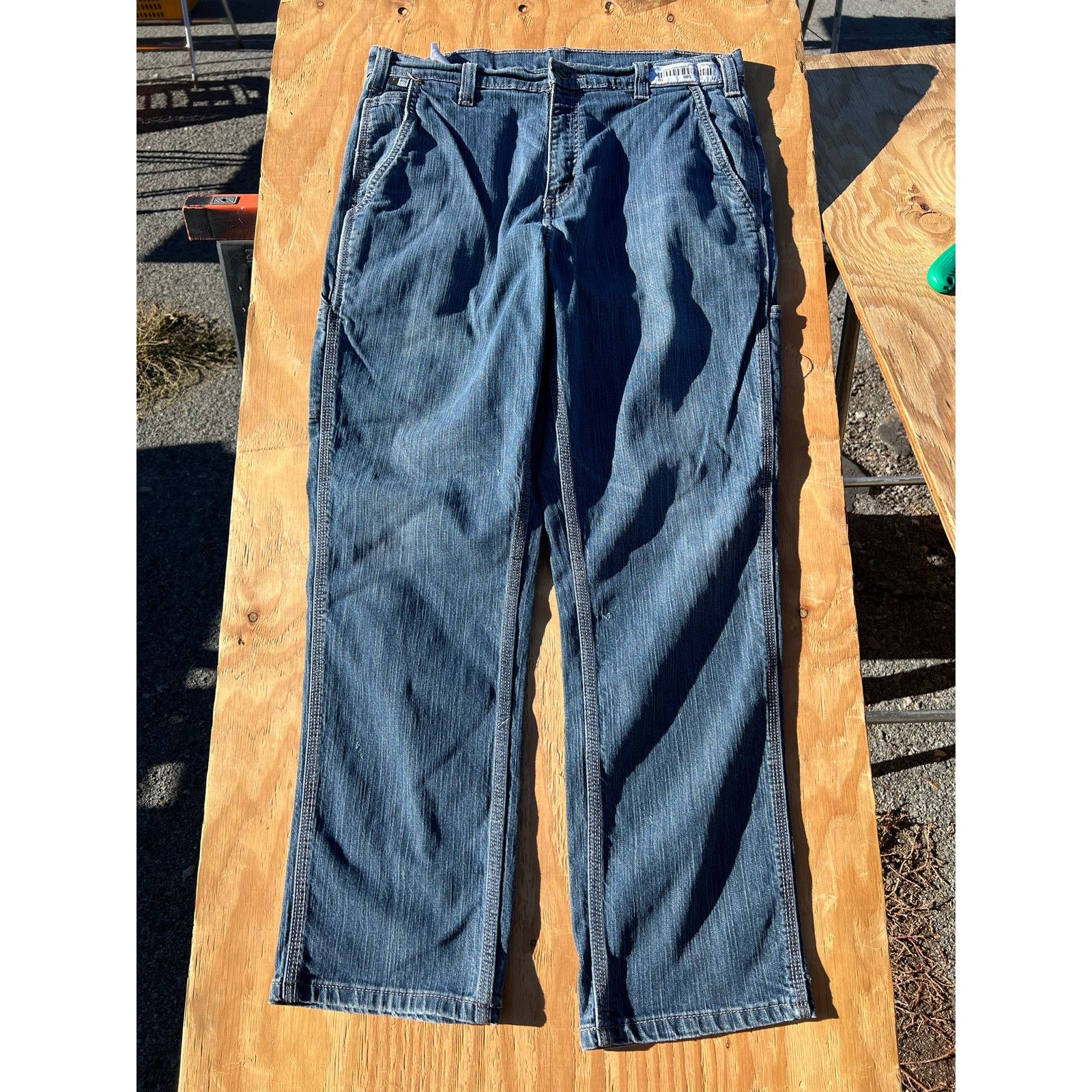Carhartt Carhartt Jeans Mens 36x30 Blue Denim Carpenter jeans Y2K Size US 36 / EU 52 - 3 Thumbnail