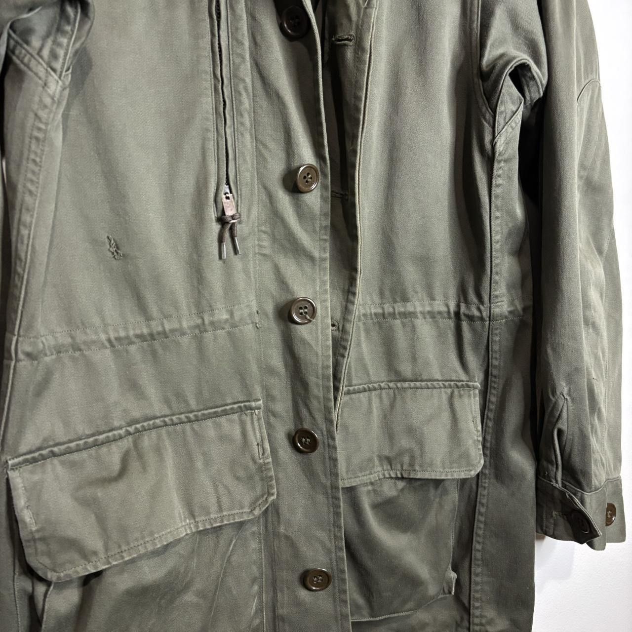 Vintage Vintage 60s Khaki Green French Military M64 Field Jacket M/L Size US M / EU 48-50 / 2 - 4 Thumbnail