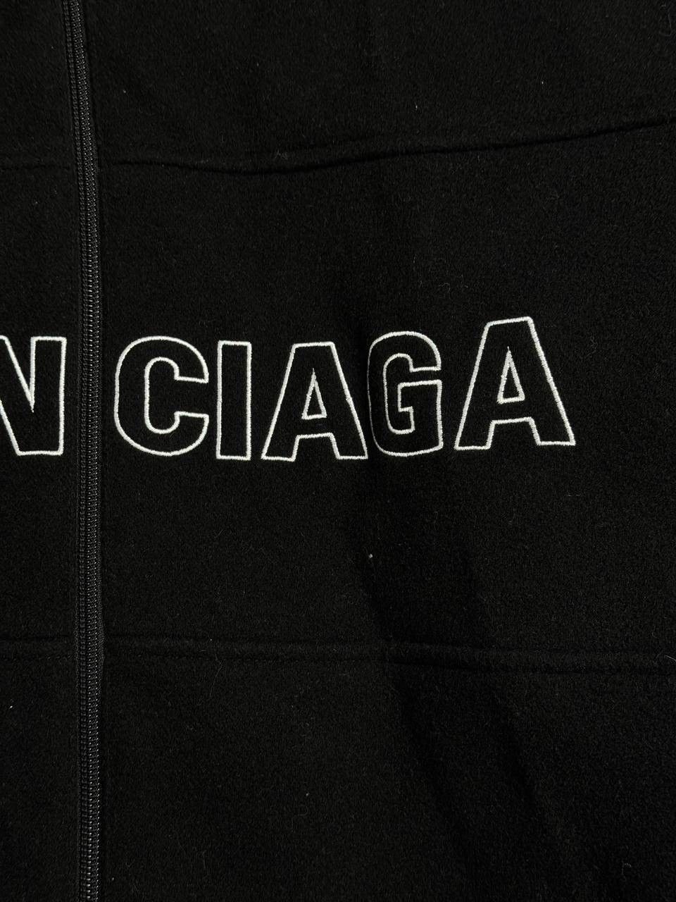 Balenciaga Balenciaga SS18 Oversized Virgin Wool Track Jacket Size US S / EU 44-46 / 1 - 4 Thumbnail