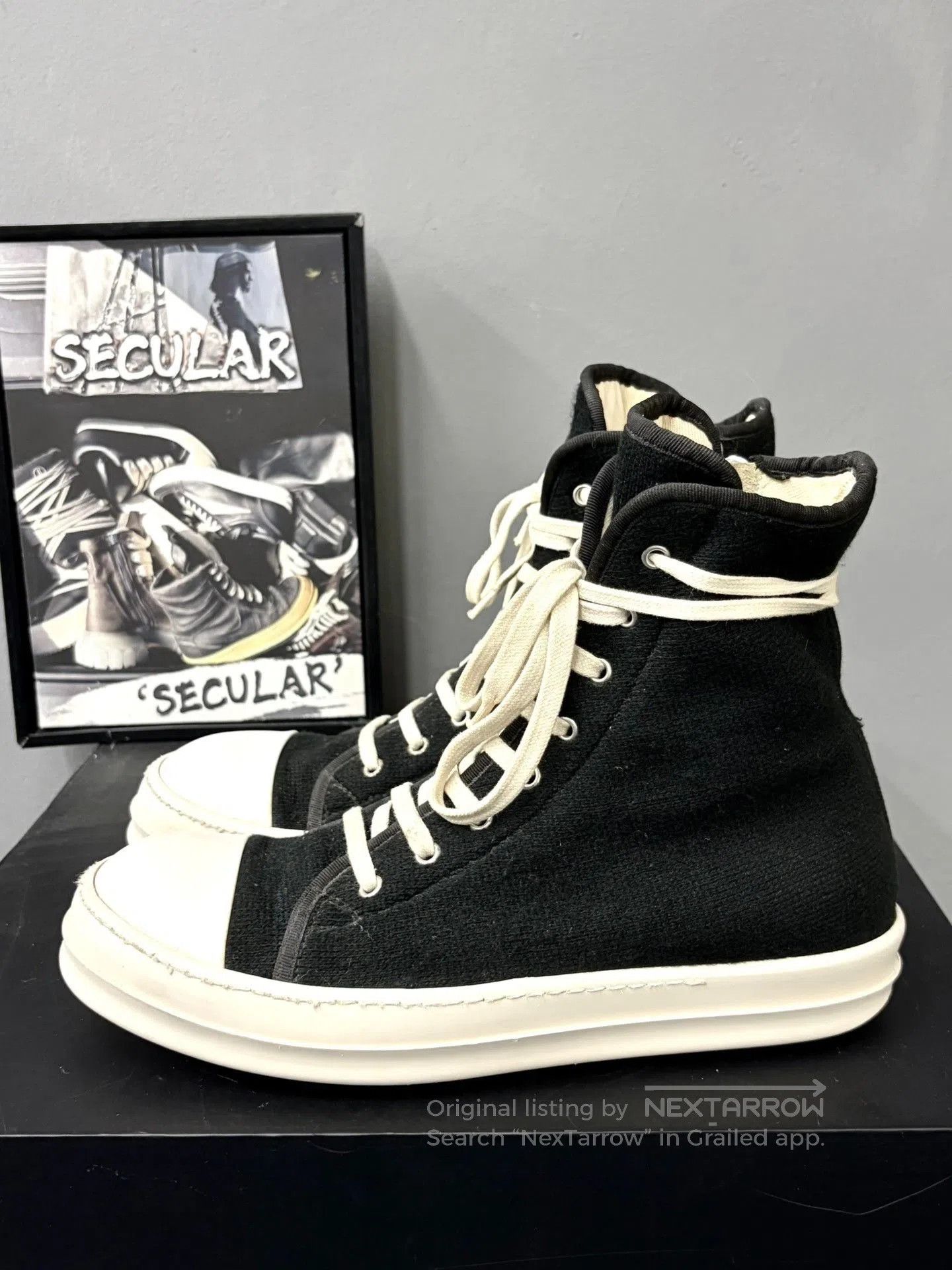 Rick Owens Drkshdw Rick Owens DRKSHDW High. Size US 8.5 / EU 41-42 - 2 Thumbnail
