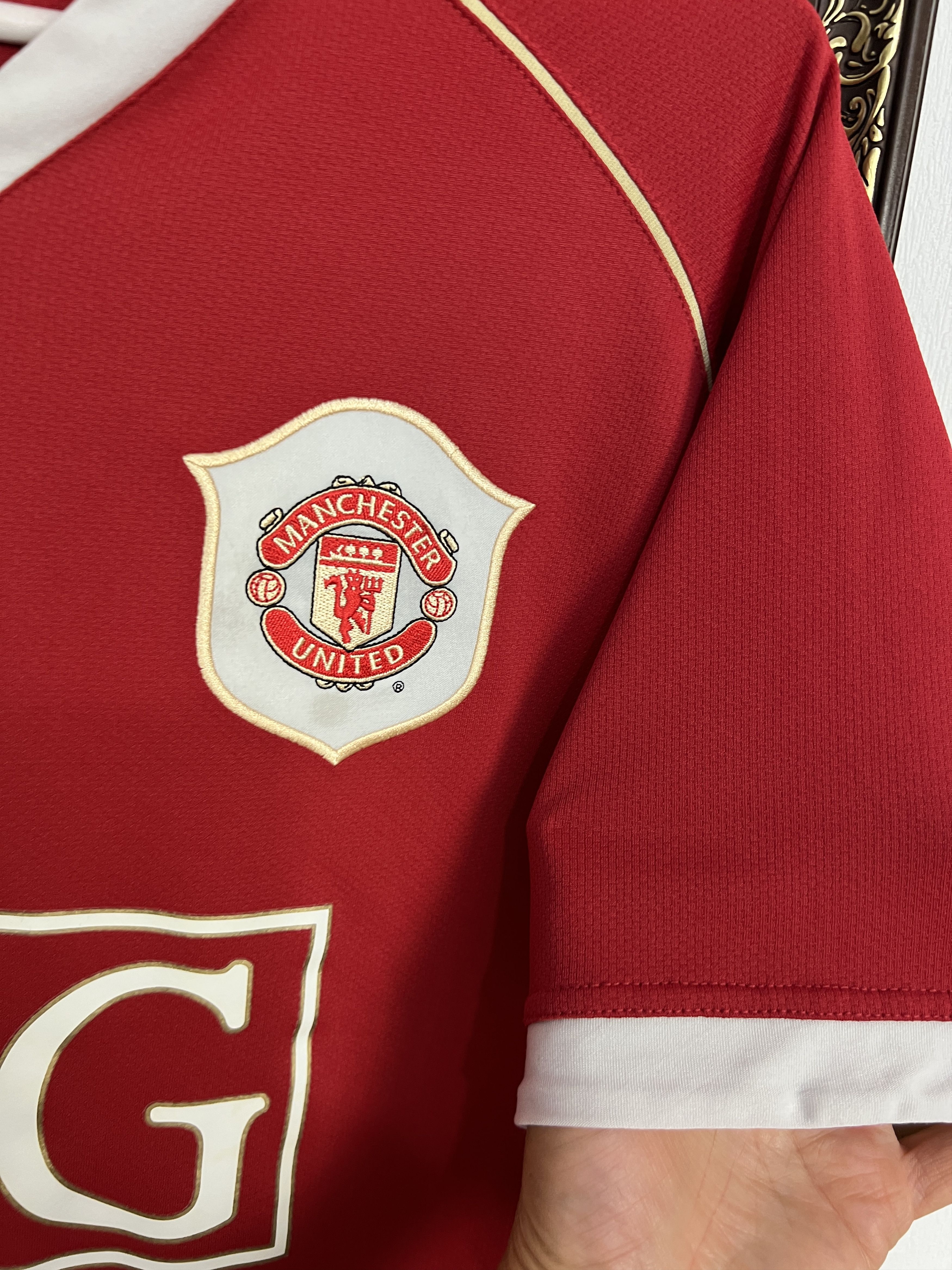 Nike Manchester United Home football shirt 2006 Soccer Nike Size US M / EU 48-50 / 2 - 4 Thumbnail