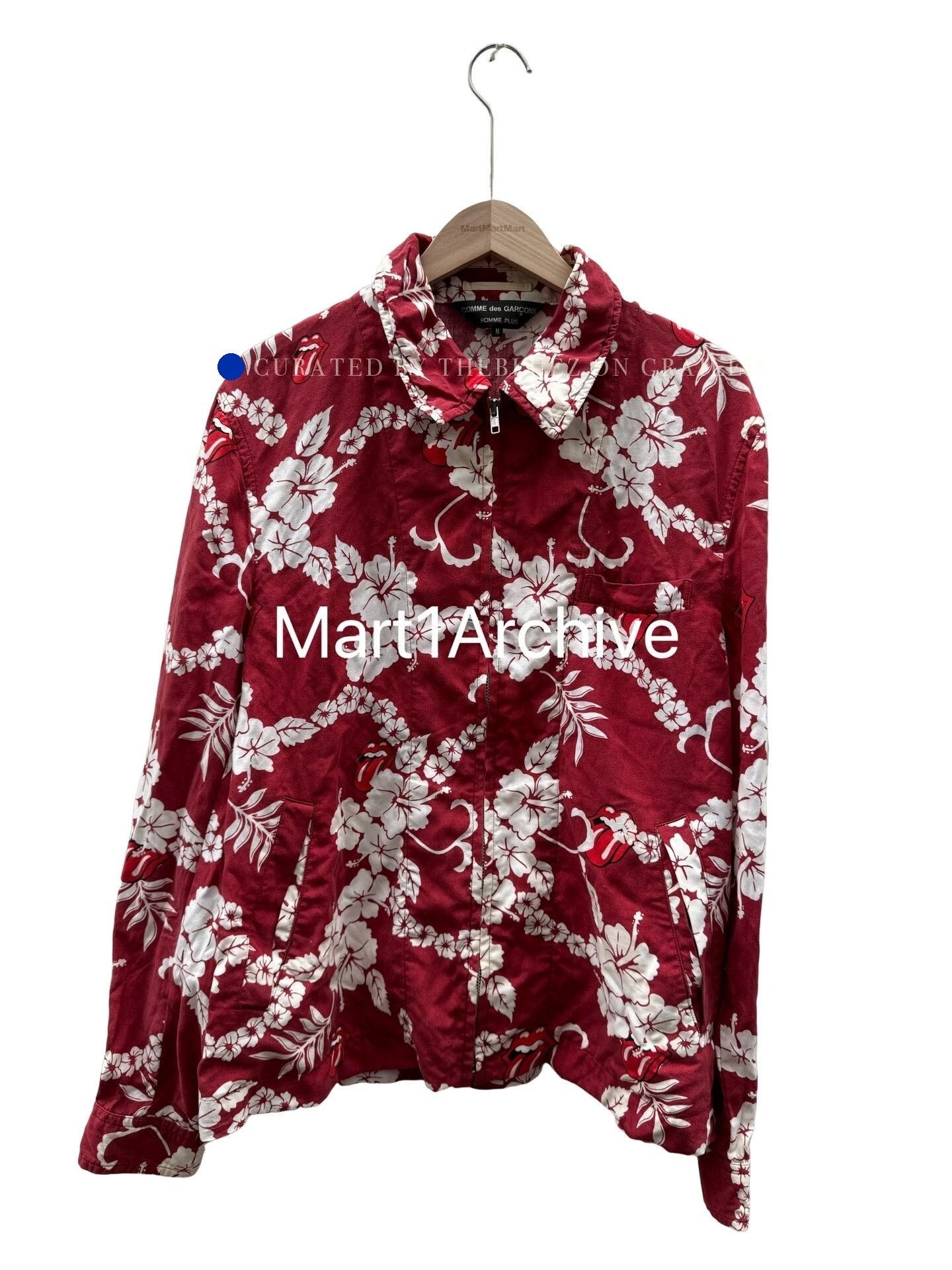Comme des Garcons Rolling Stones Collaboration Red Light Jacket Size US M / EU 48-50 / 2 - 1 Thumbnail