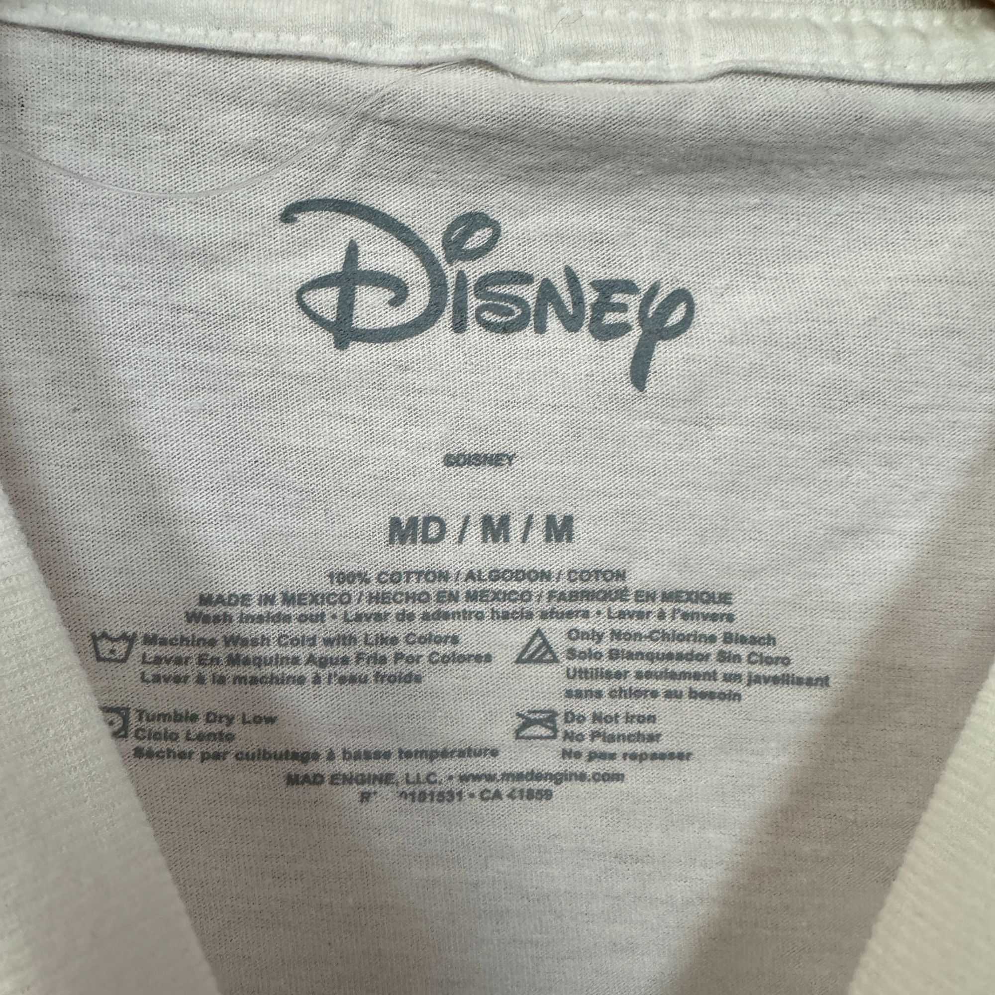 Mickey Mouse Mickey Mouse Classic Animated Pose Double-Sided Disney Tee M Size US M / EU 48-50 / 2 - 4 Thumbnail