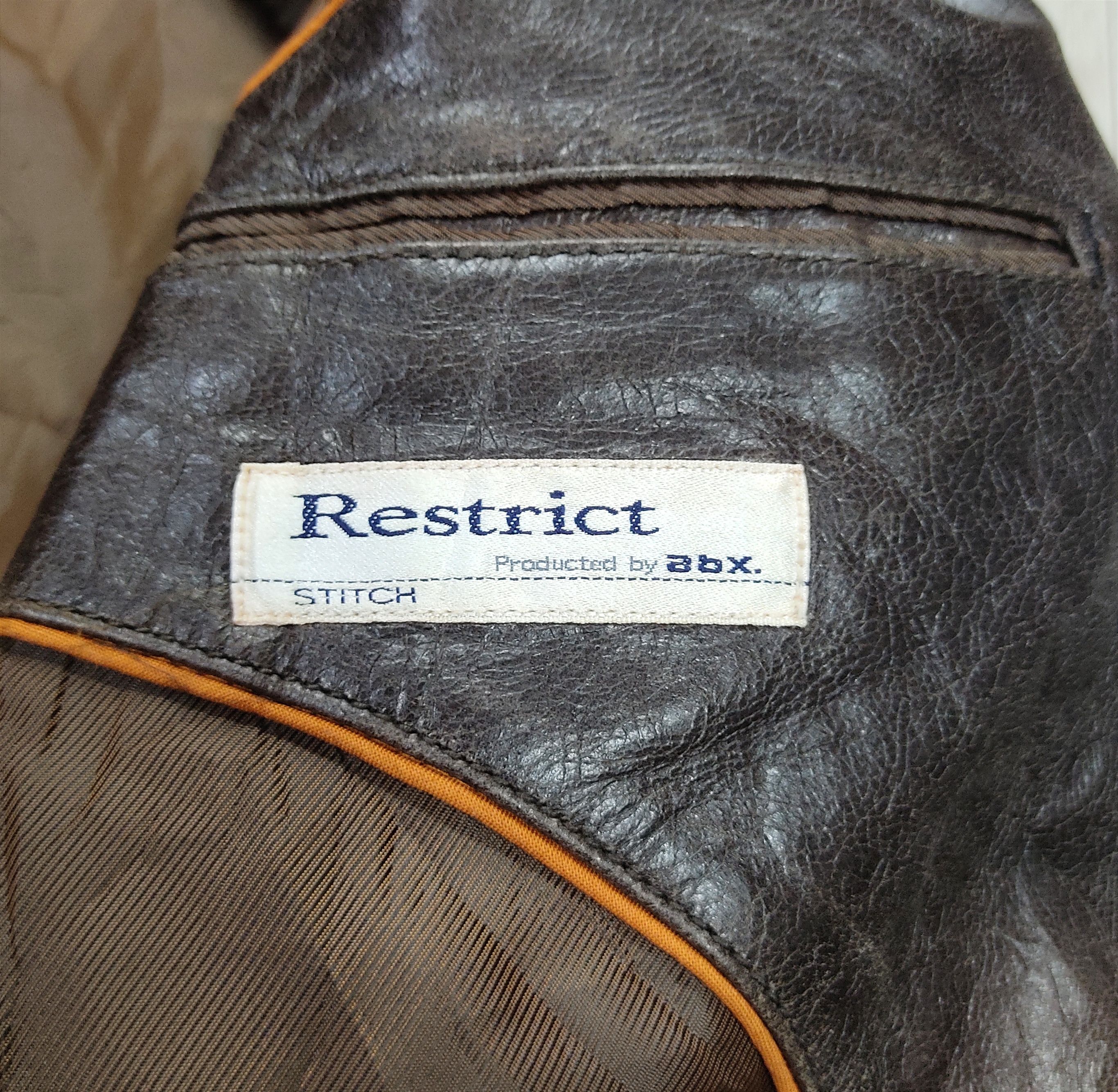 Restricted RESTRICT by ABX Cowhide Classic 2 Buttons Blazer Jacket Size US S / EU 44-46 / 1 - 7 Thumbnail