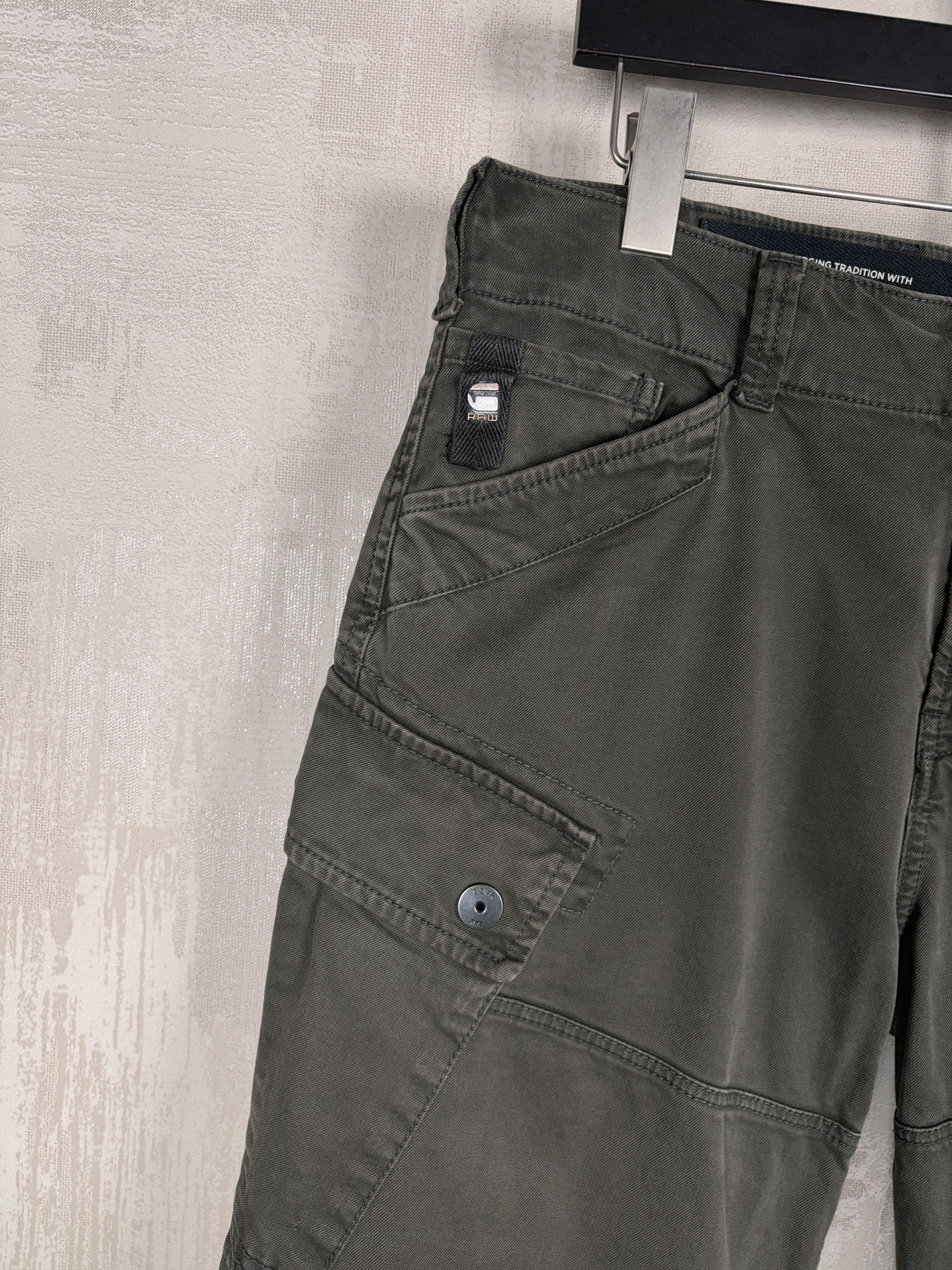 G-Star G-star RAW Roxic Straight Tapered Cargo Pants Size US 30 / EU 46 - 4 Thumbnail