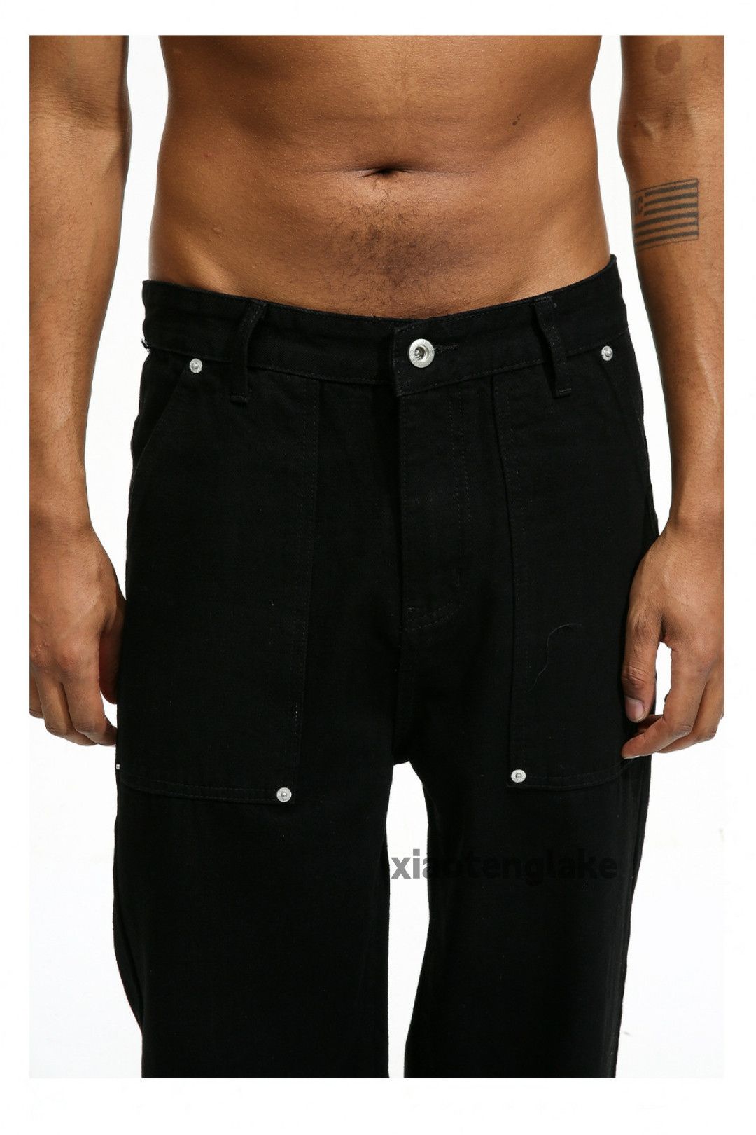 Designer × Japanese Brand × Vintage utility skate hiphop loose baggy carpenter cargo pants Size US 32 / EU 48 - 8 Thumbnail