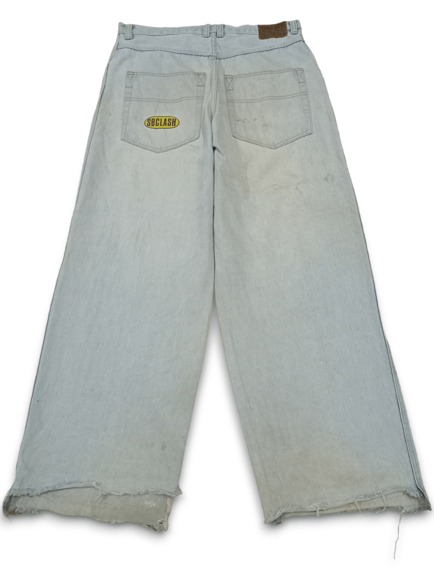 Japanese Brand Vintage Japanese Brand Dirt Washed Distressed Baggy Jeans Size US 36 / EU 52 - 2 Thumbnail